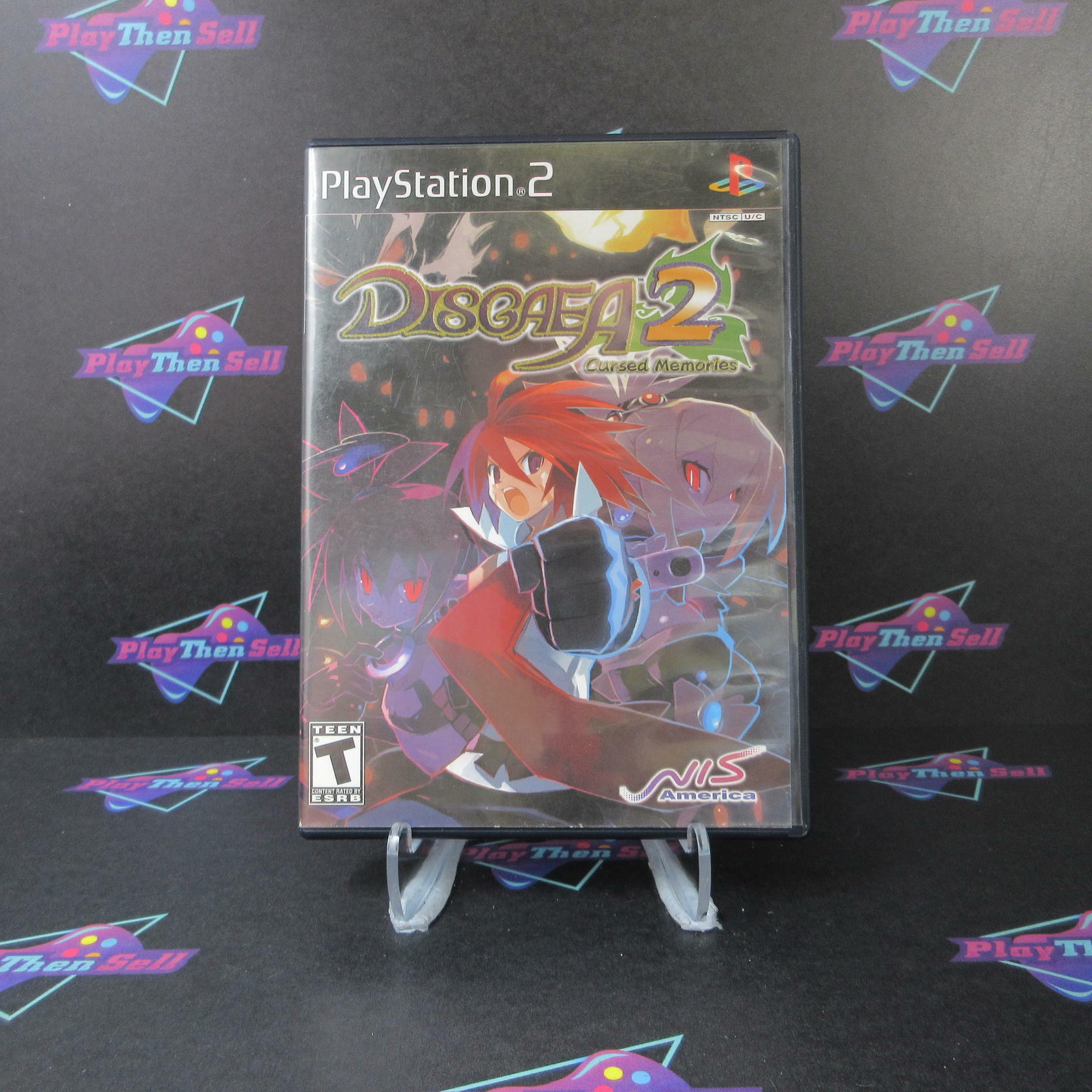 Disgaea 2 Cursed Memories PS2 PlayStation 2 + Reg Card - Like New
