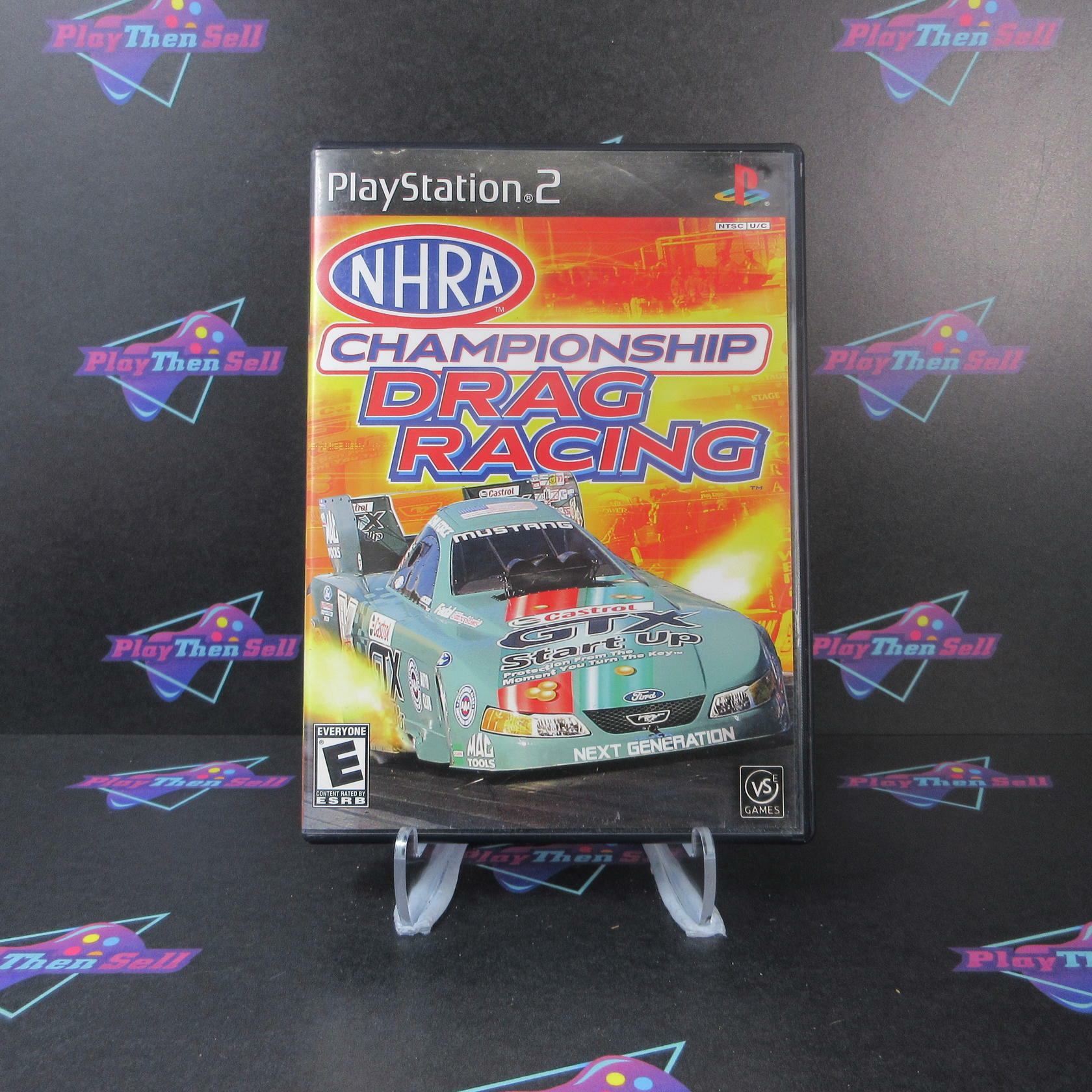 NHRA Championship Drag Racing PS2 PlayStation 2 - Very Good