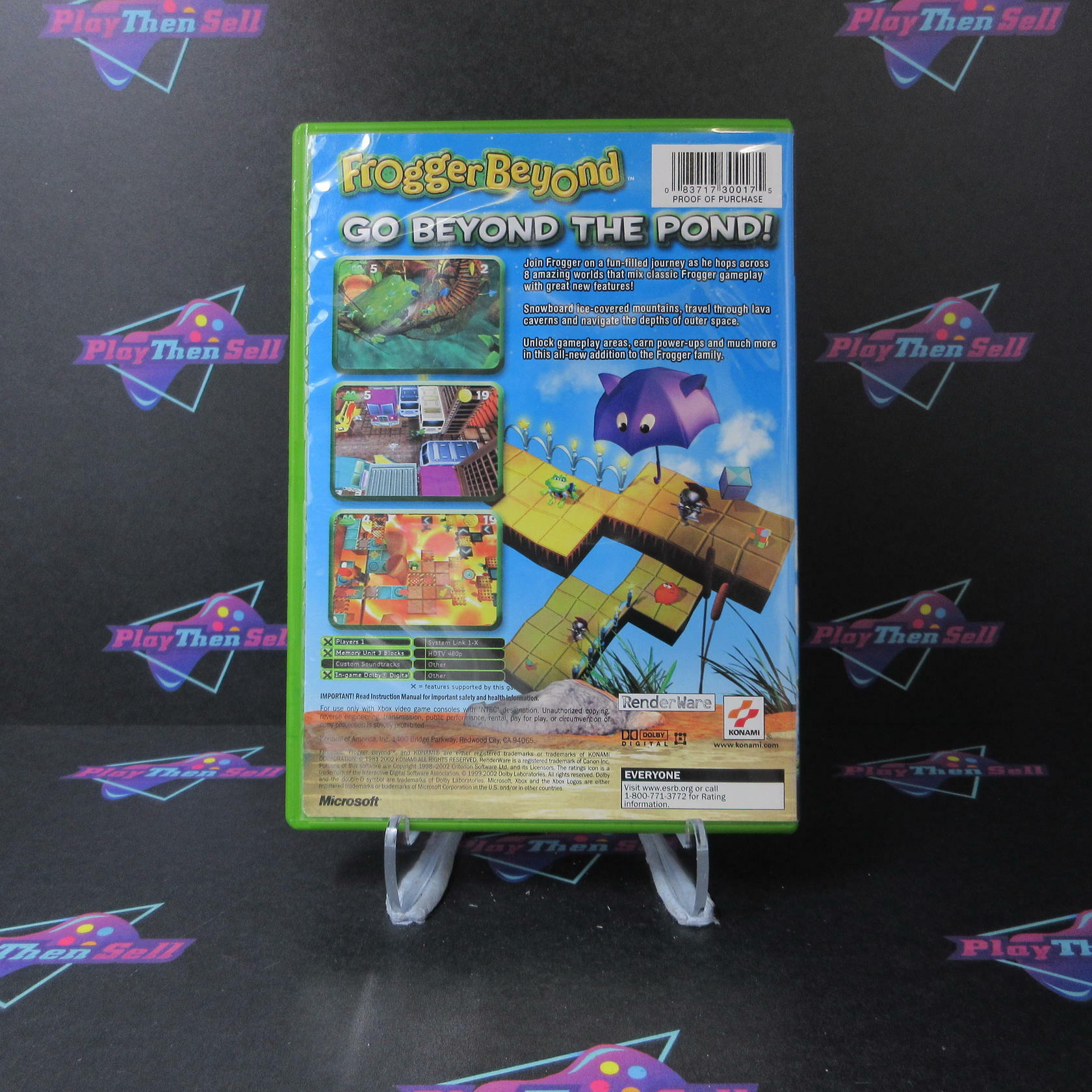 Frogger Beyond Xbox - Like New