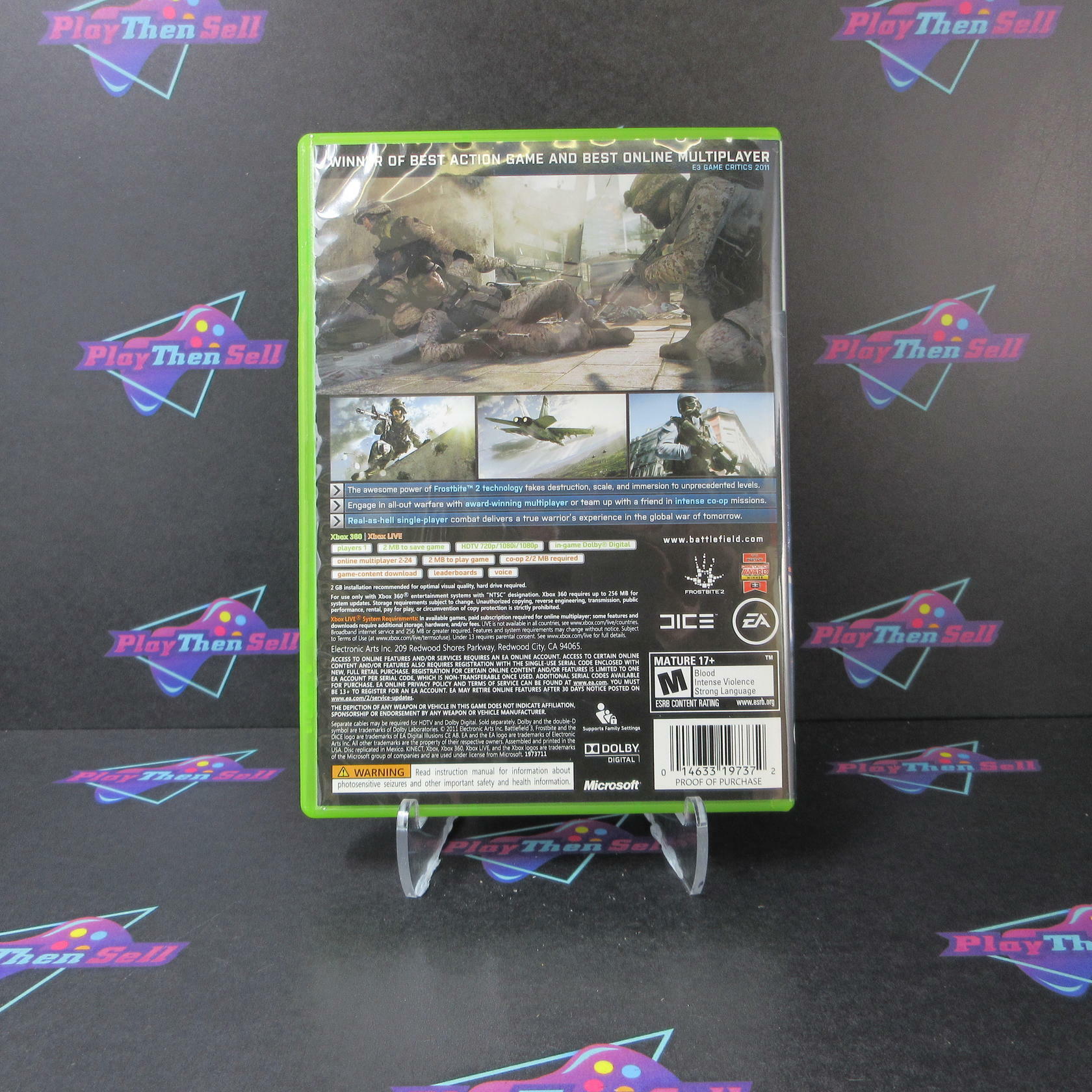Battlefield 3 Xbox 360 AD/NM - Very Good
