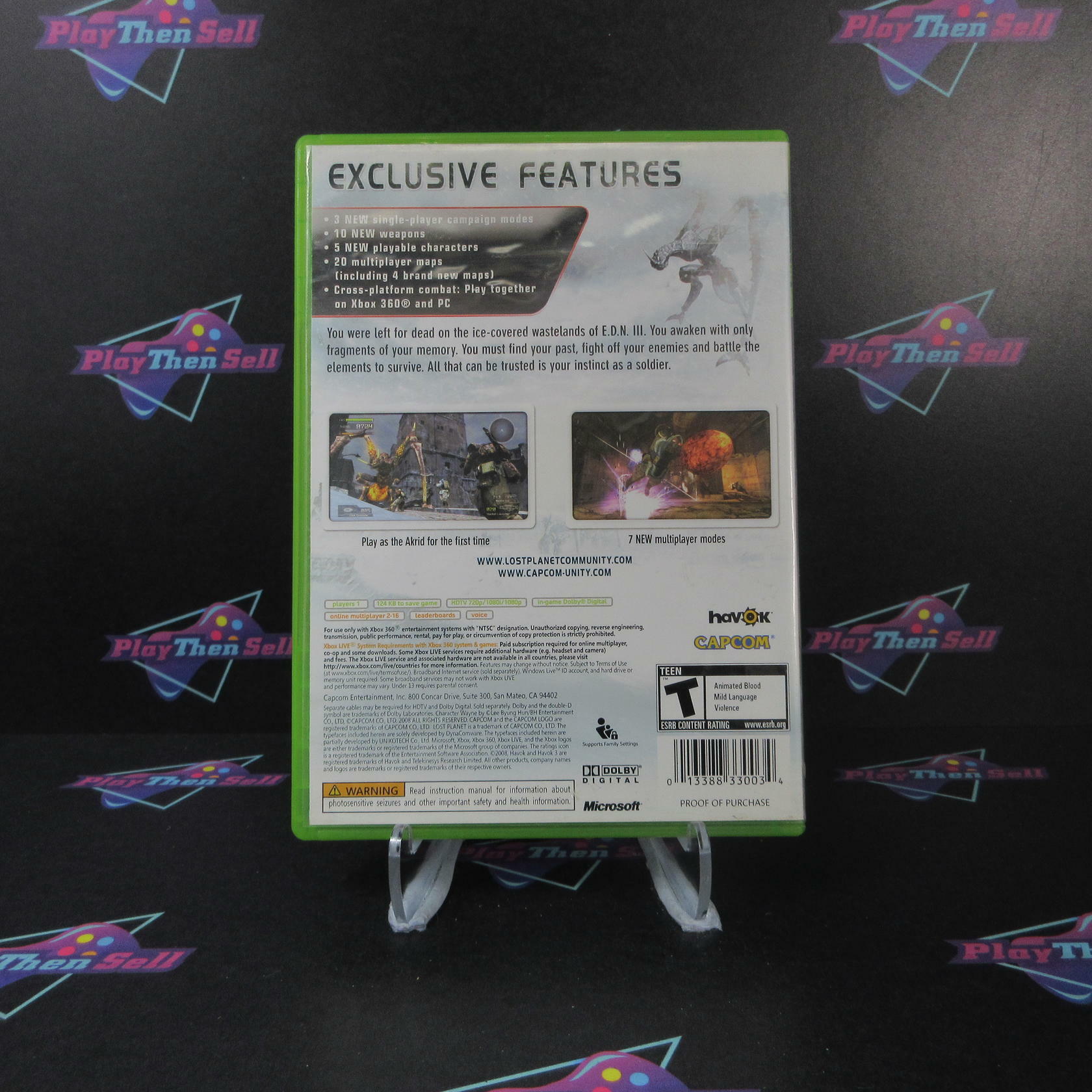 Lost Planet Extreme Condition Colonies Edition Xbox 360 PH - Very Good
