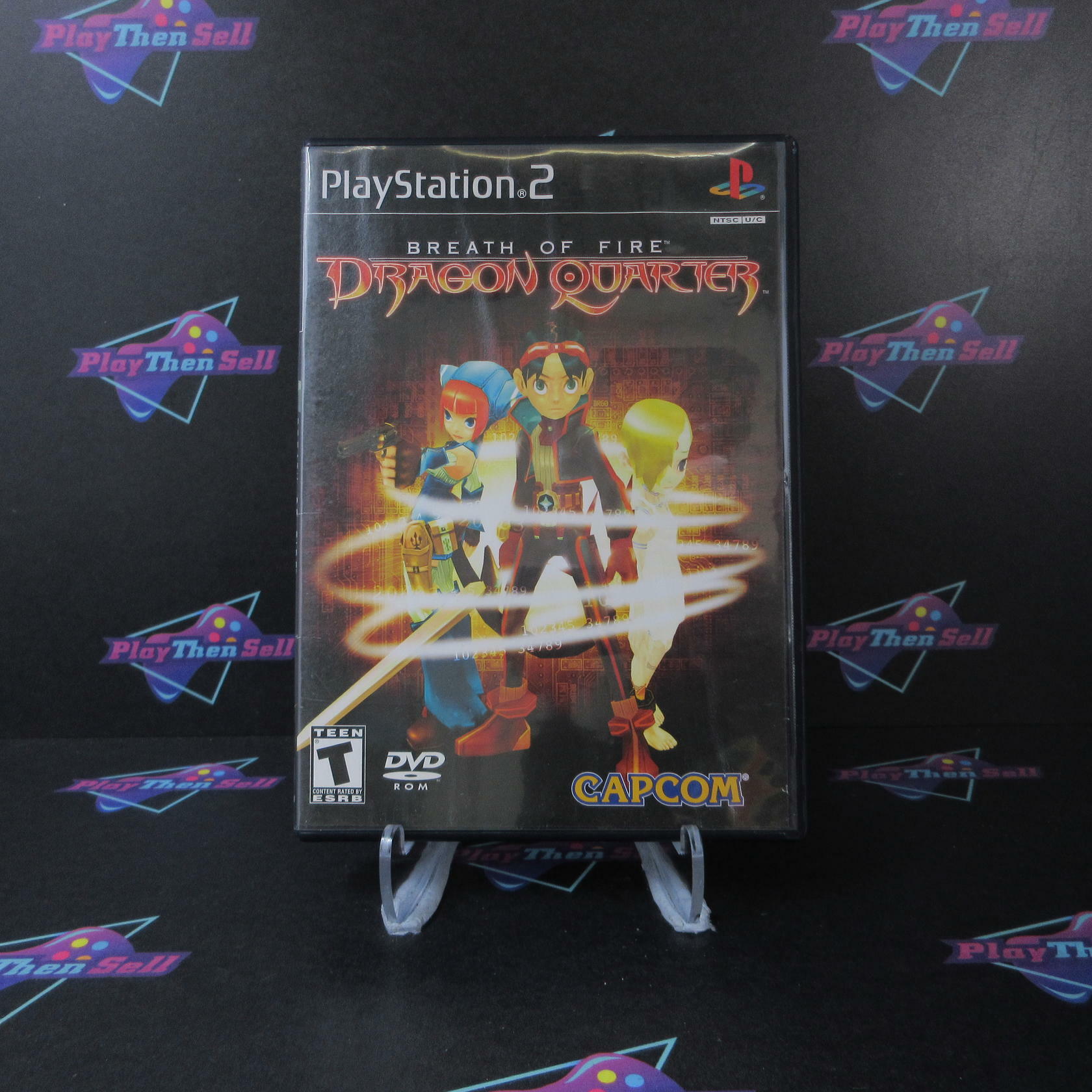 Breath of Fire Dragon Quarter PS2 PlayStation 2 AD/NM - Very Good