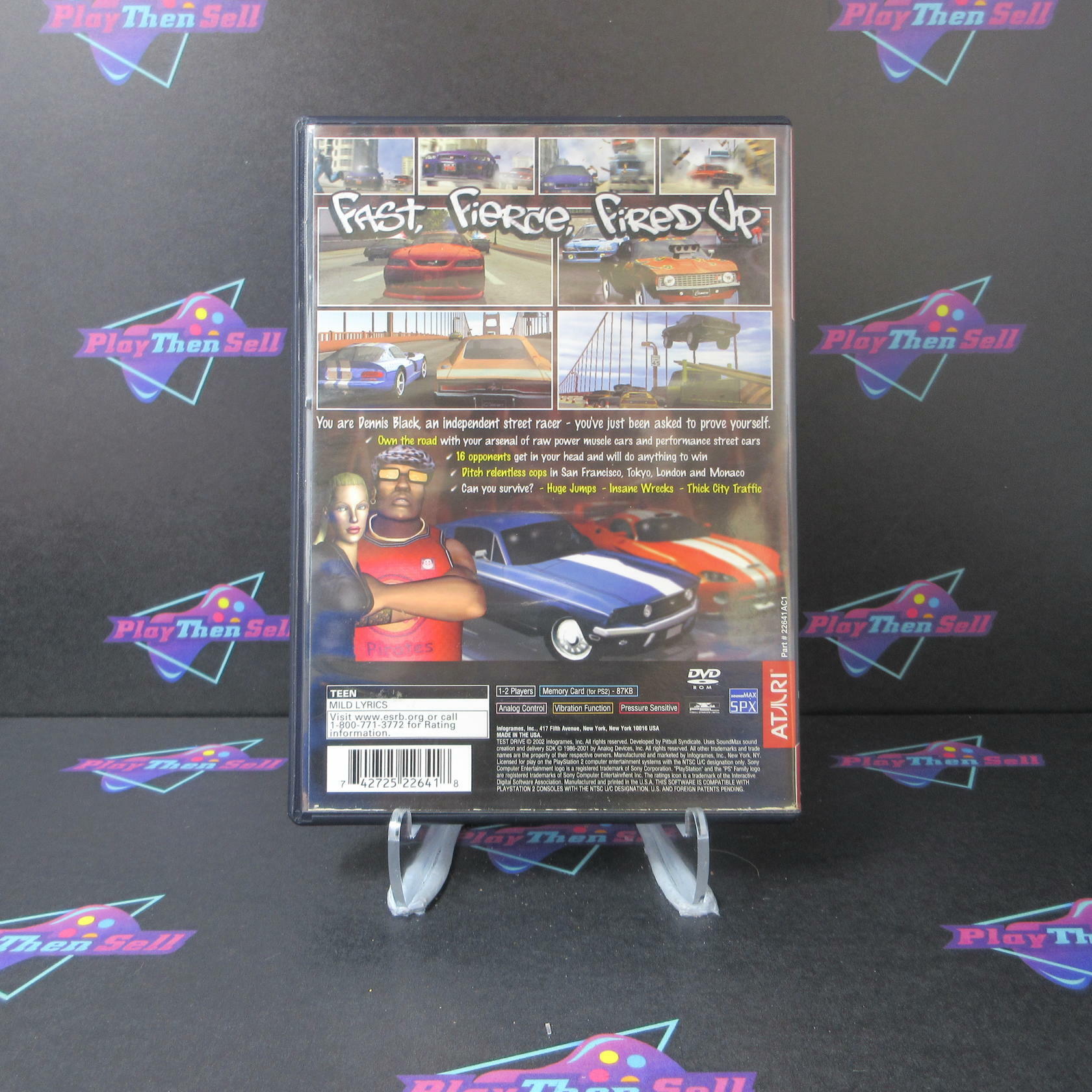 Test Drive GH PS2 PlayStation 2 AD/NM - Very Good
