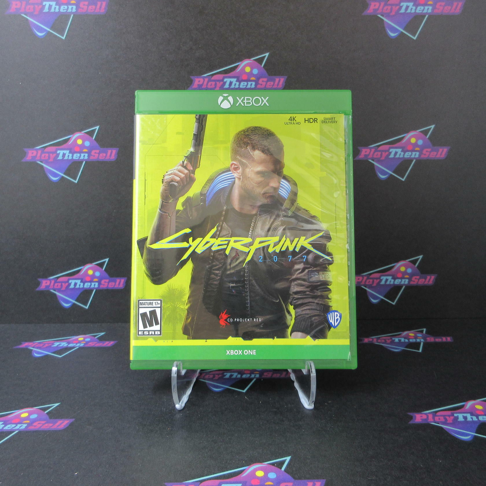 Cyberpunk 2077 Xbox One + Sleeve/Stickers/Map - Like New