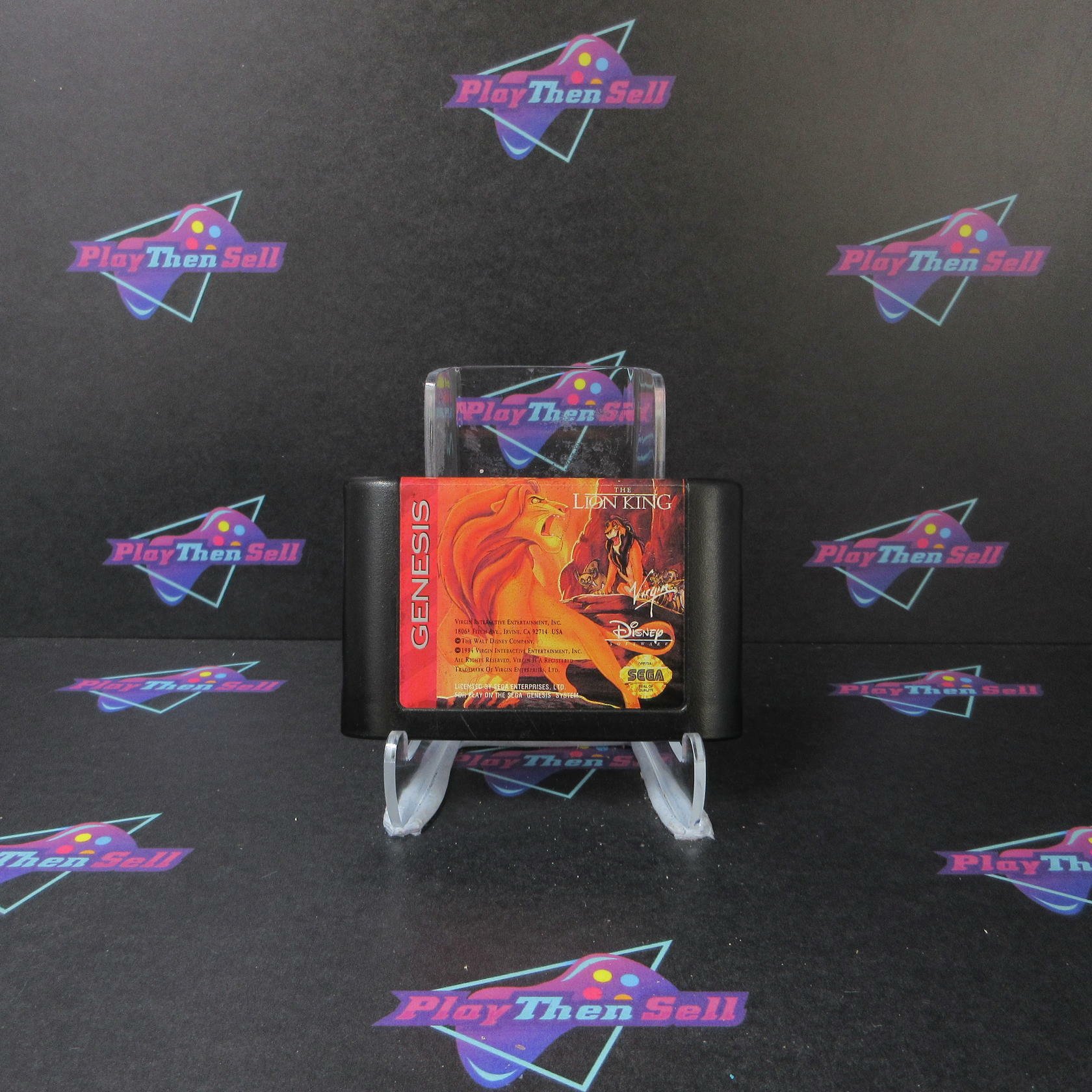 The Lion King Sega Genesis Cartridge Only Authentic / Tested - Very Good