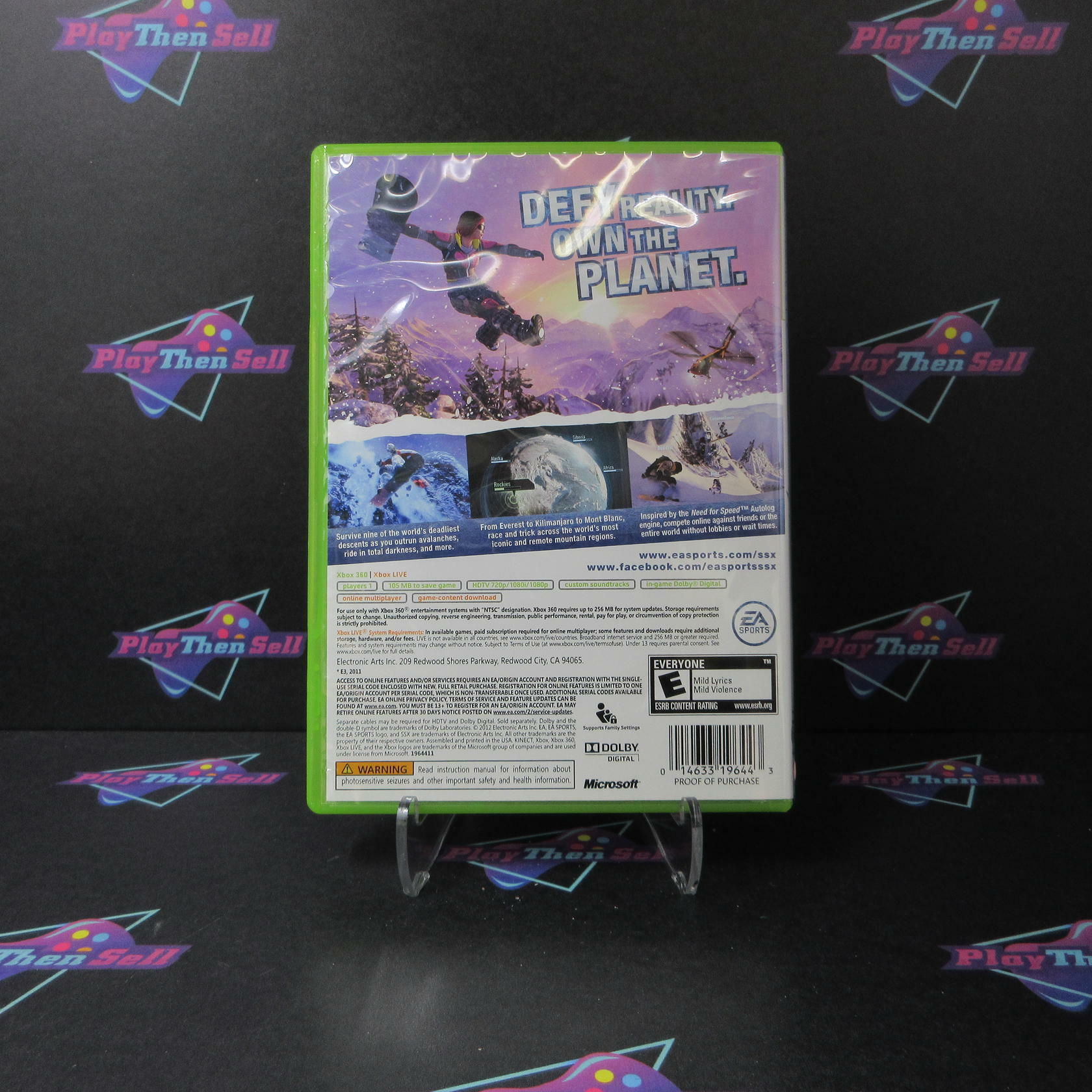 SSX Xbox 360 DD Complete CIB - Very Good