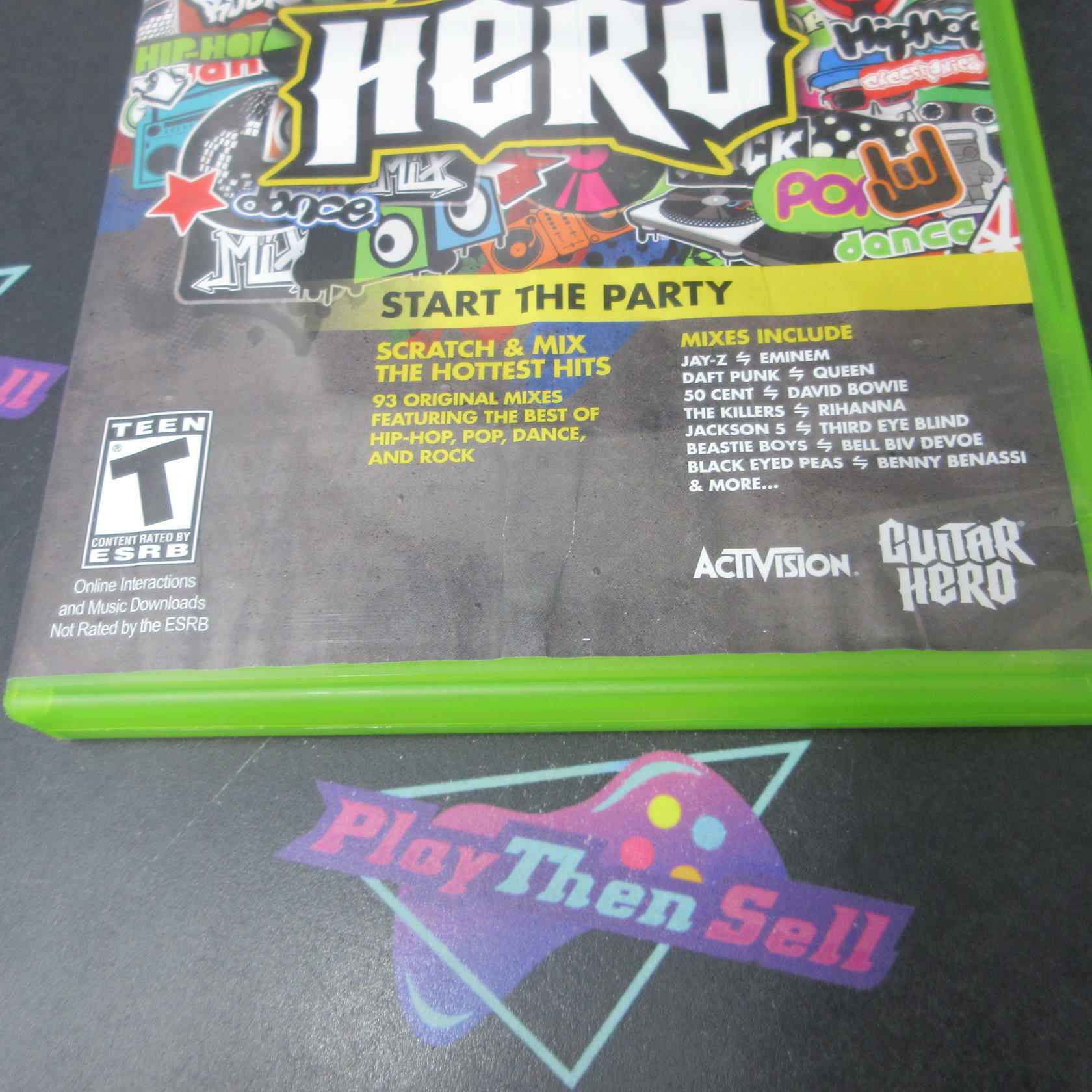 DJ Hero Software Only Xbox 360 AD/NM - Very Good