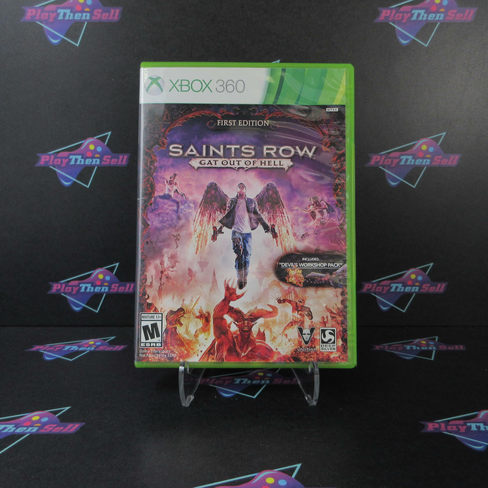 Saints Row Gat out of Hell First Edition Xbox 360 DD Complete CIB - Very Good