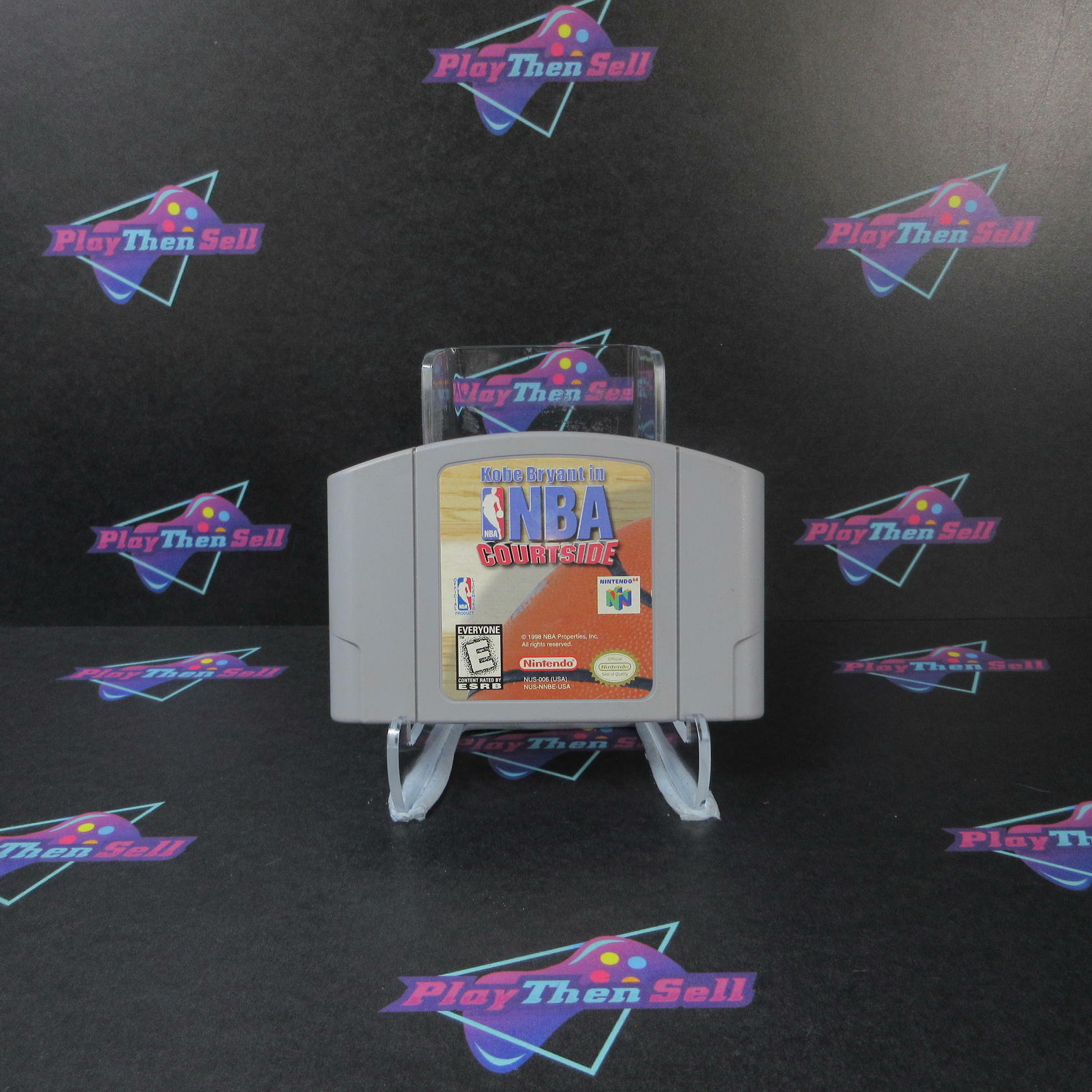 Kobe Bryant in NBA Courtside Nintendo 64 Cartridge Only Authentic / Tested - Very Good