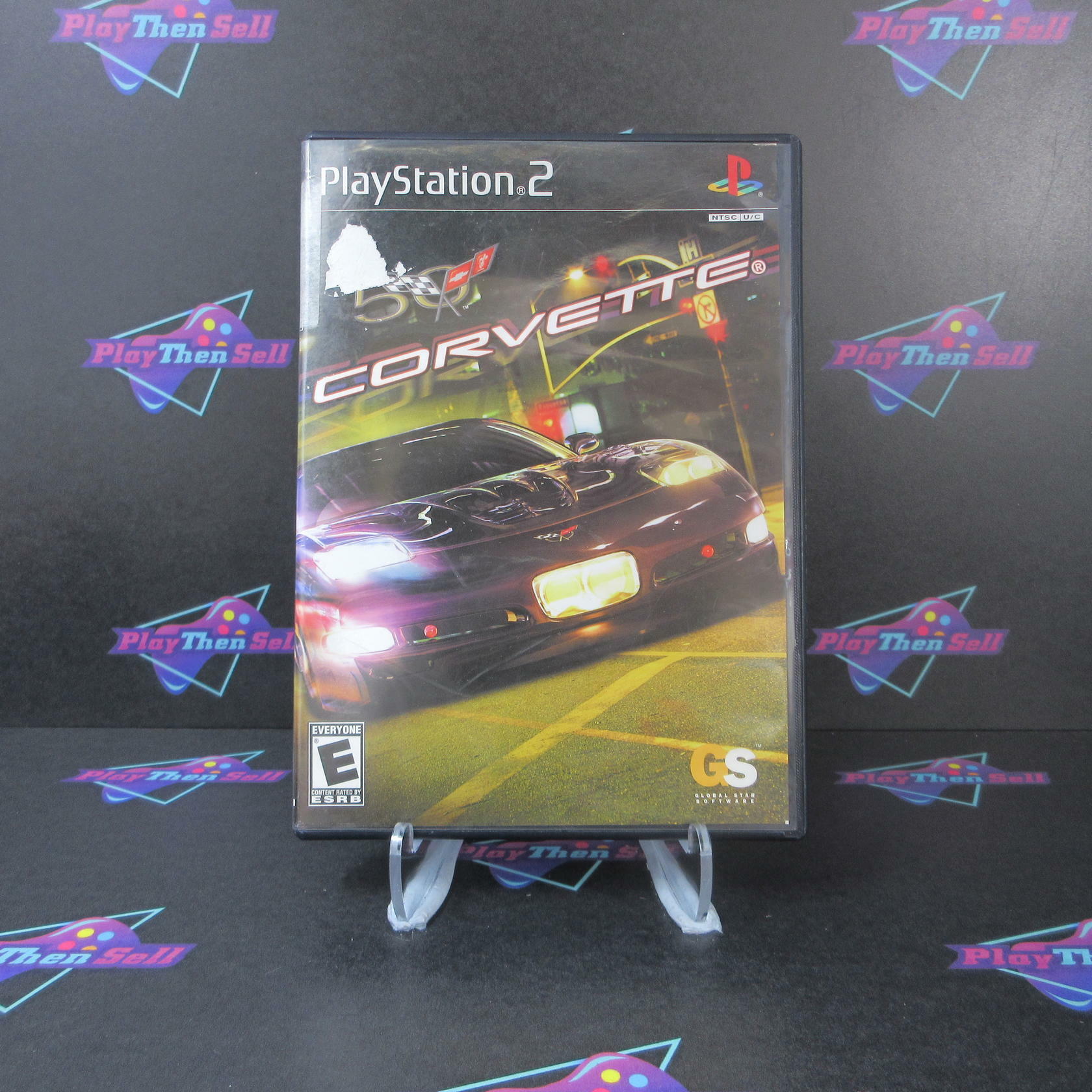 Corvette PS2 PlayStation 2 AD Complete CIB - Very Good