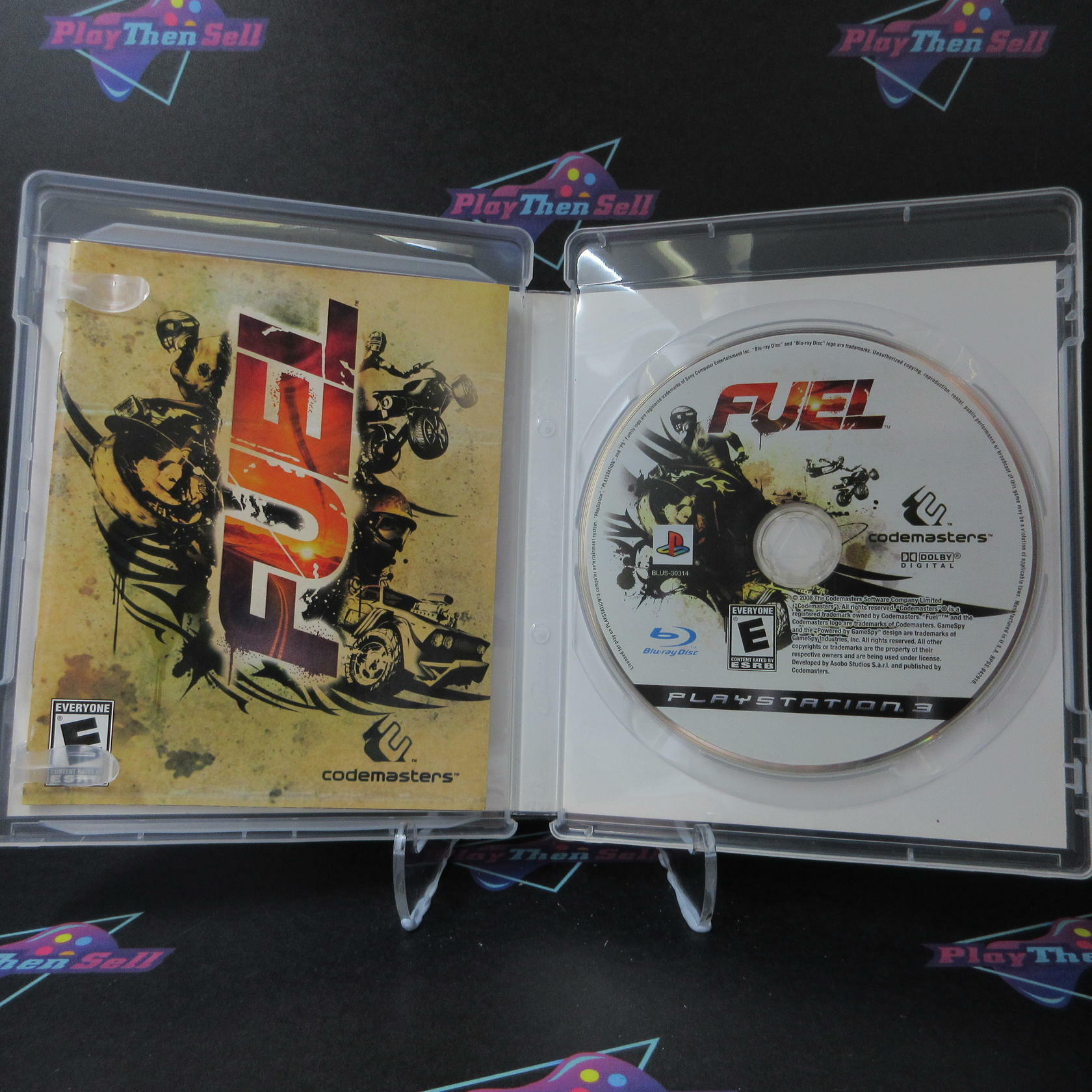Fuel PS3 PlayStation 3 AD Complete CIB - Very Good