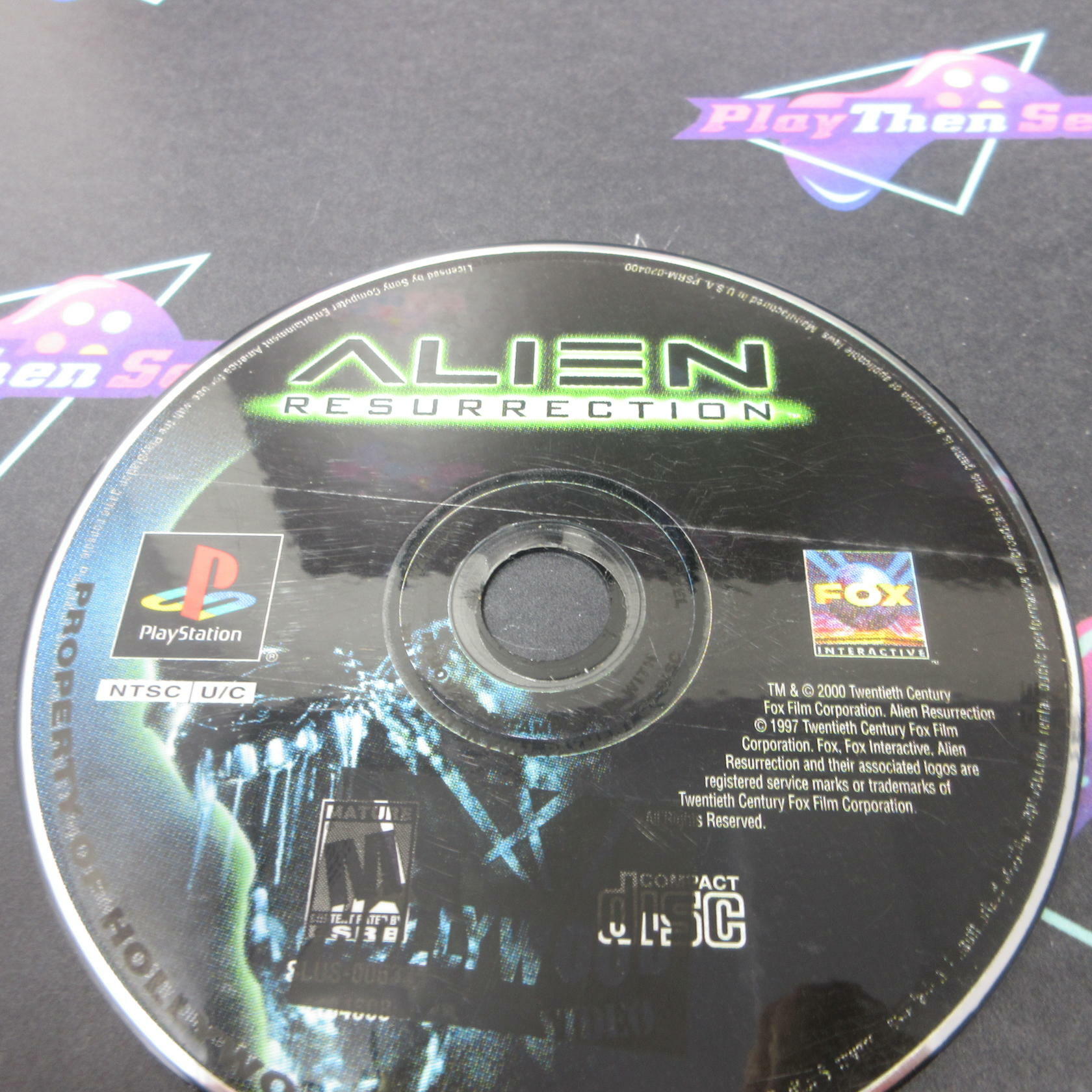 Alien Resurrection PS1 PlayStation 1 Disc Only DD - Very Good