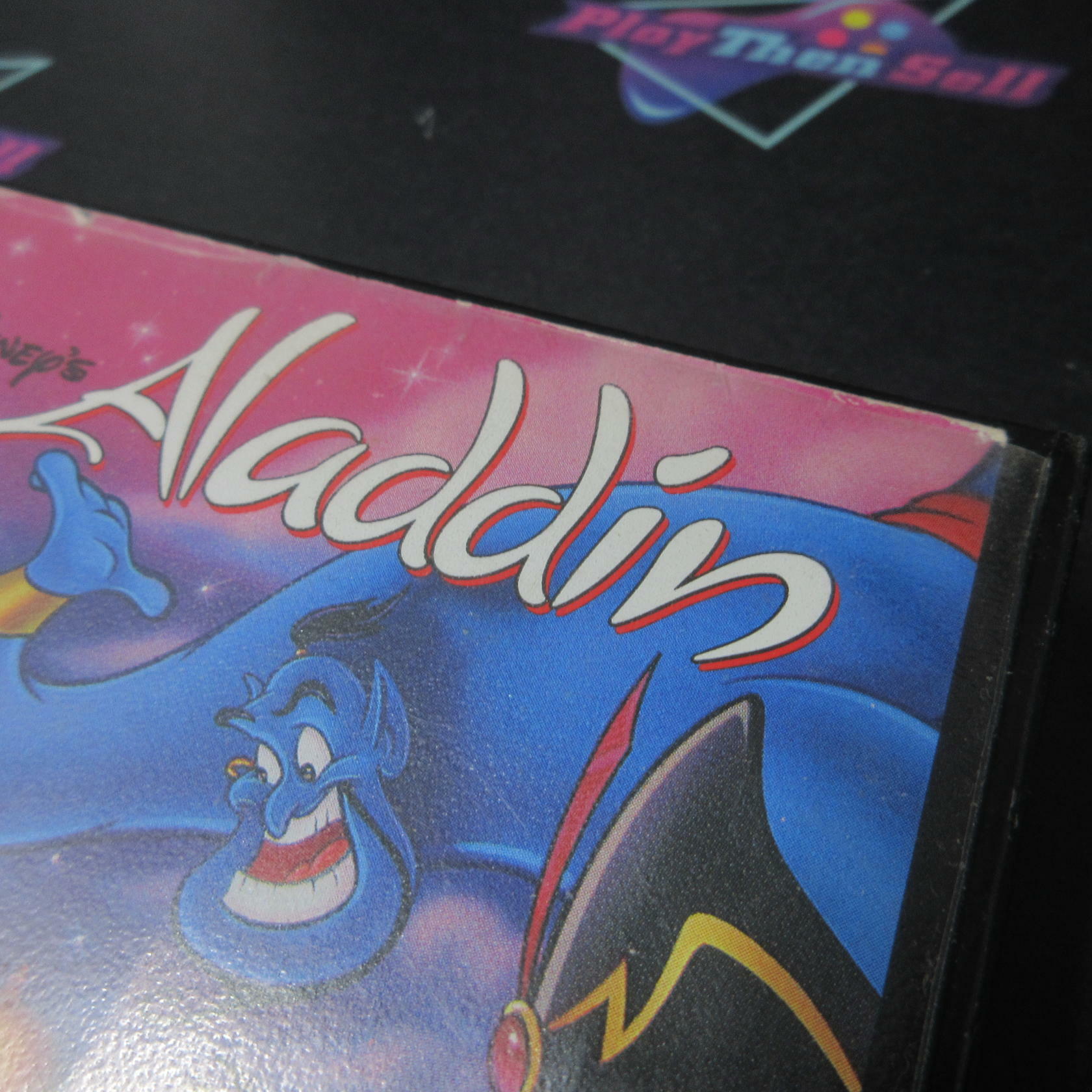 Disney's Aladdin Sega Genesis Boxed AD/NM Authentic / Tested - Very Good
