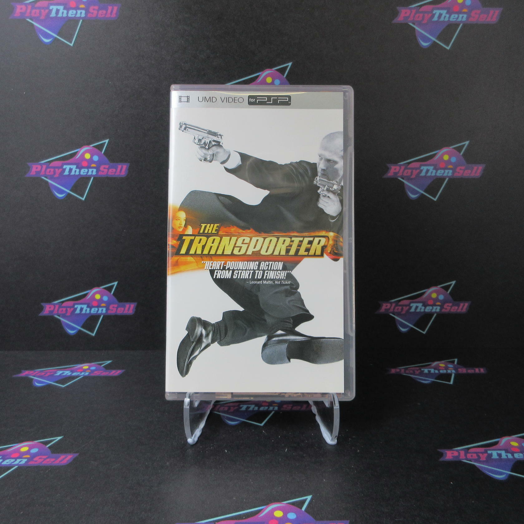 The Transporter Sony PSP UMD + Movie Ticket - Like New