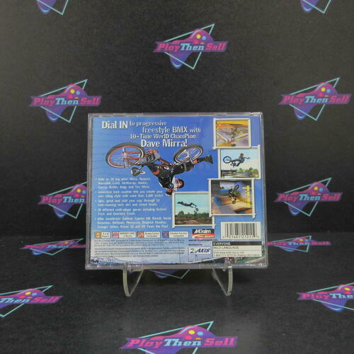 Dave Mirra Freestyle BMX PS1 PlayStation 1 + Reg Card - Like New