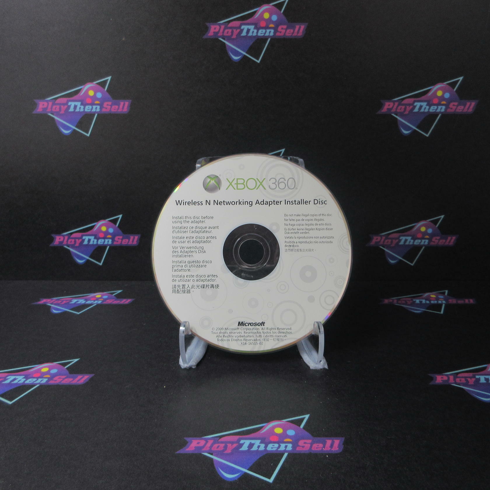 Wireless N Networking Adaptor Installation Disc Xbox 360 Disc Only - Very Good