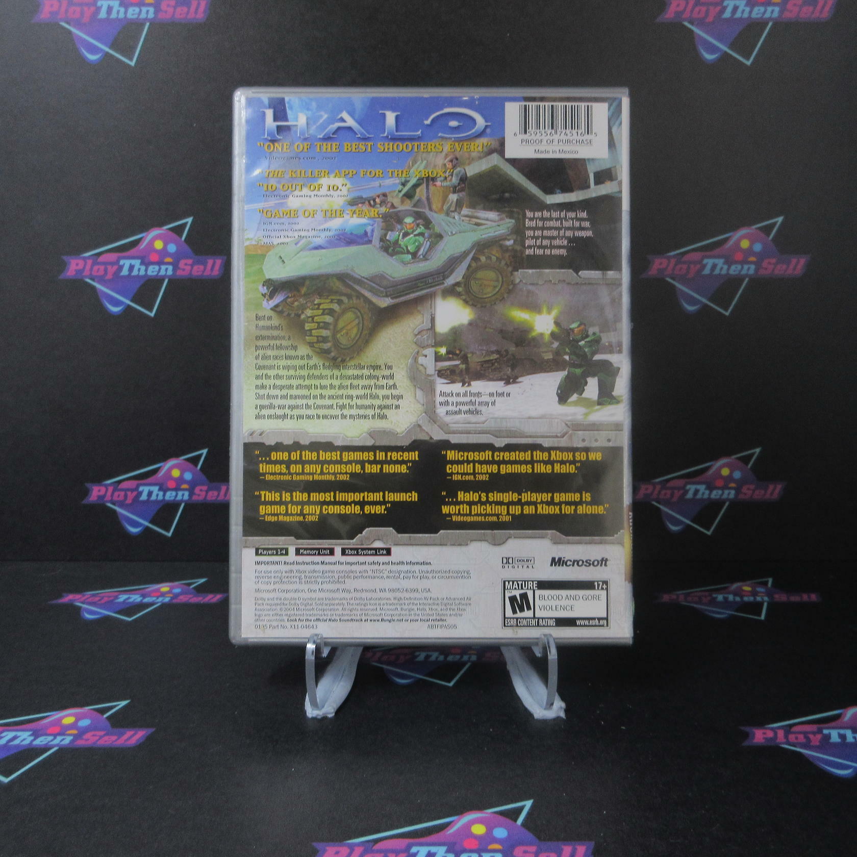 Halo Combat Evolved Game of the Year PH Xbox AD/NM - Very Good