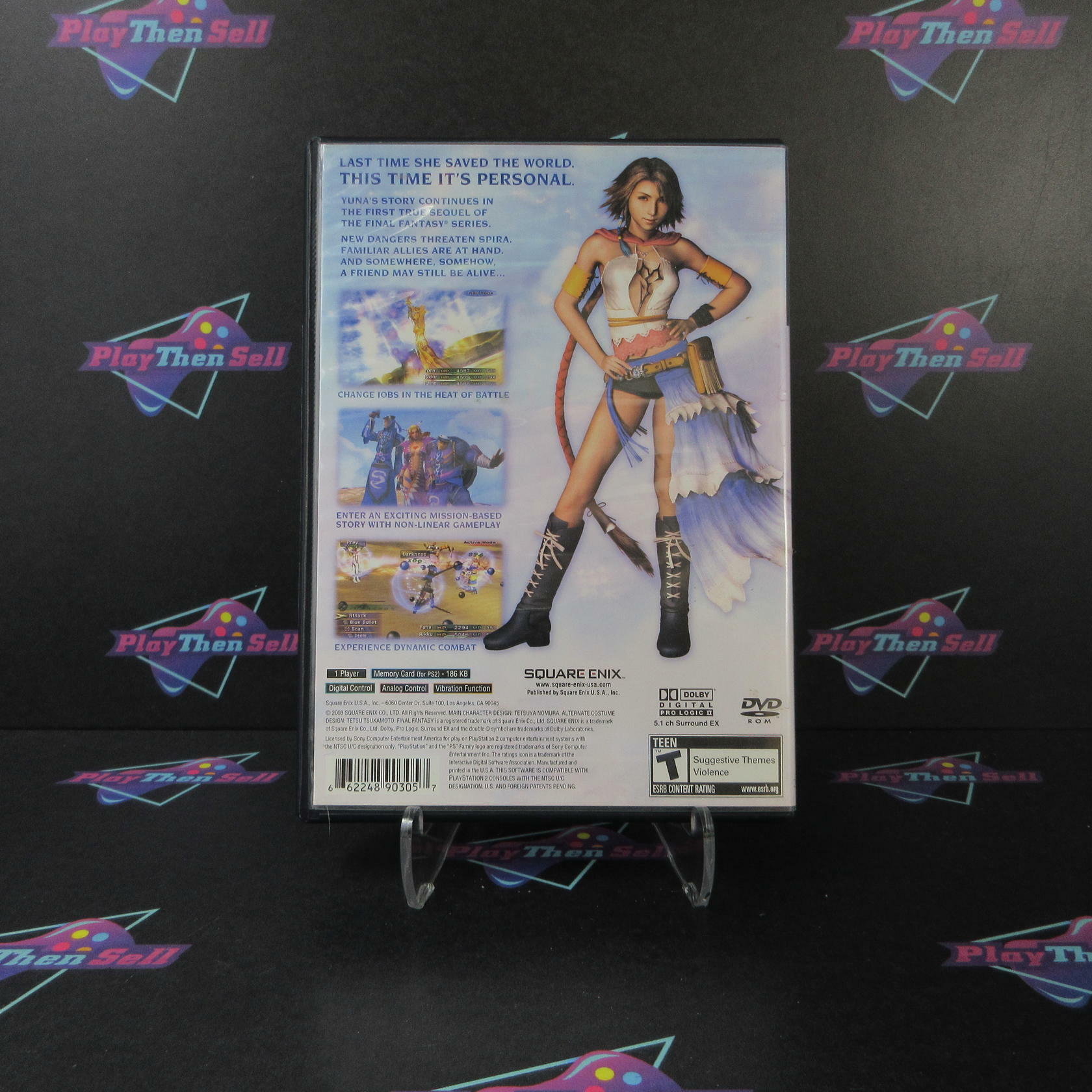 Final Fantasy X-2 PS2 PlayStation 2 DD/NM - Very Good