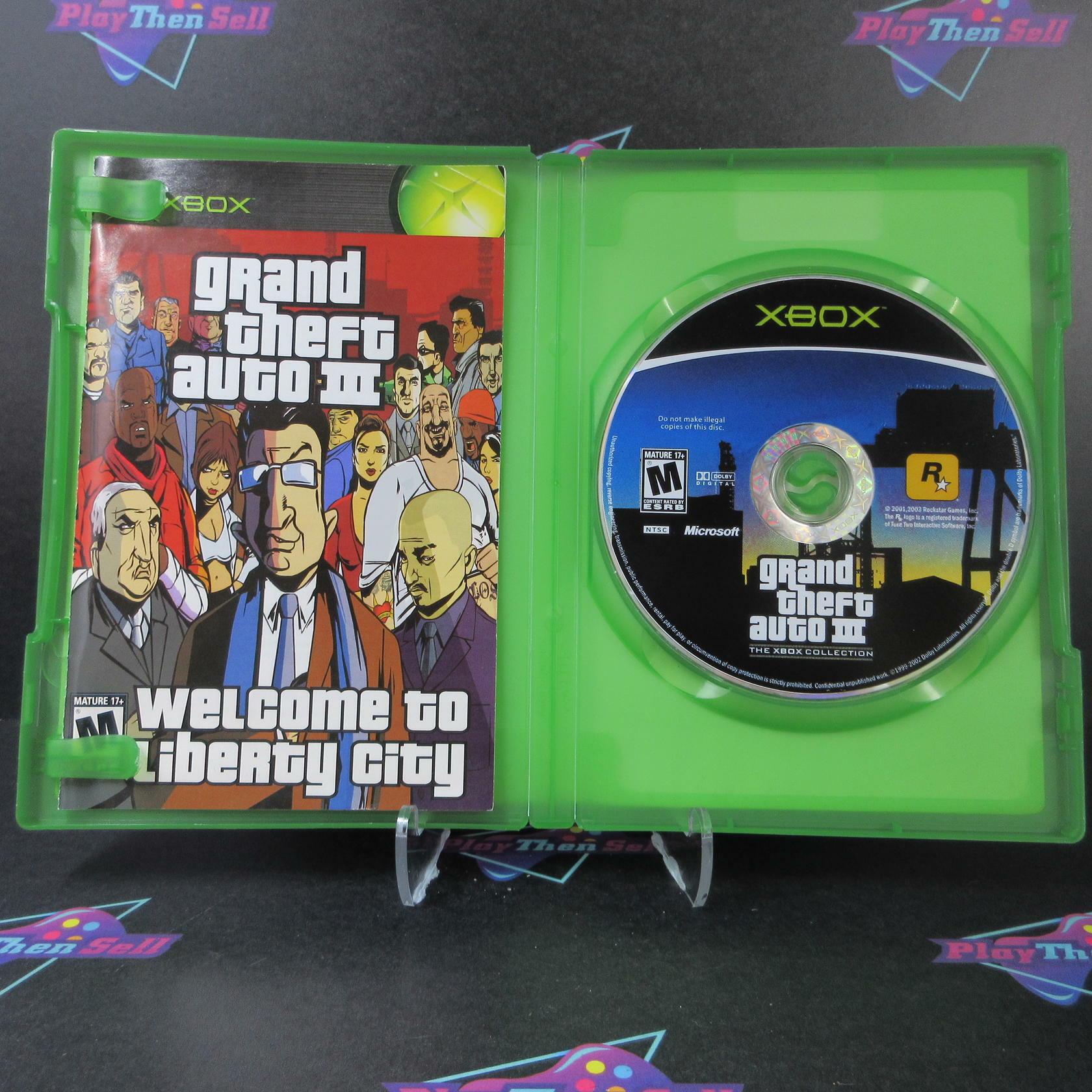 Grand Theft Auto III Xbox Collection Xbox AD Complete CIB - Very Good