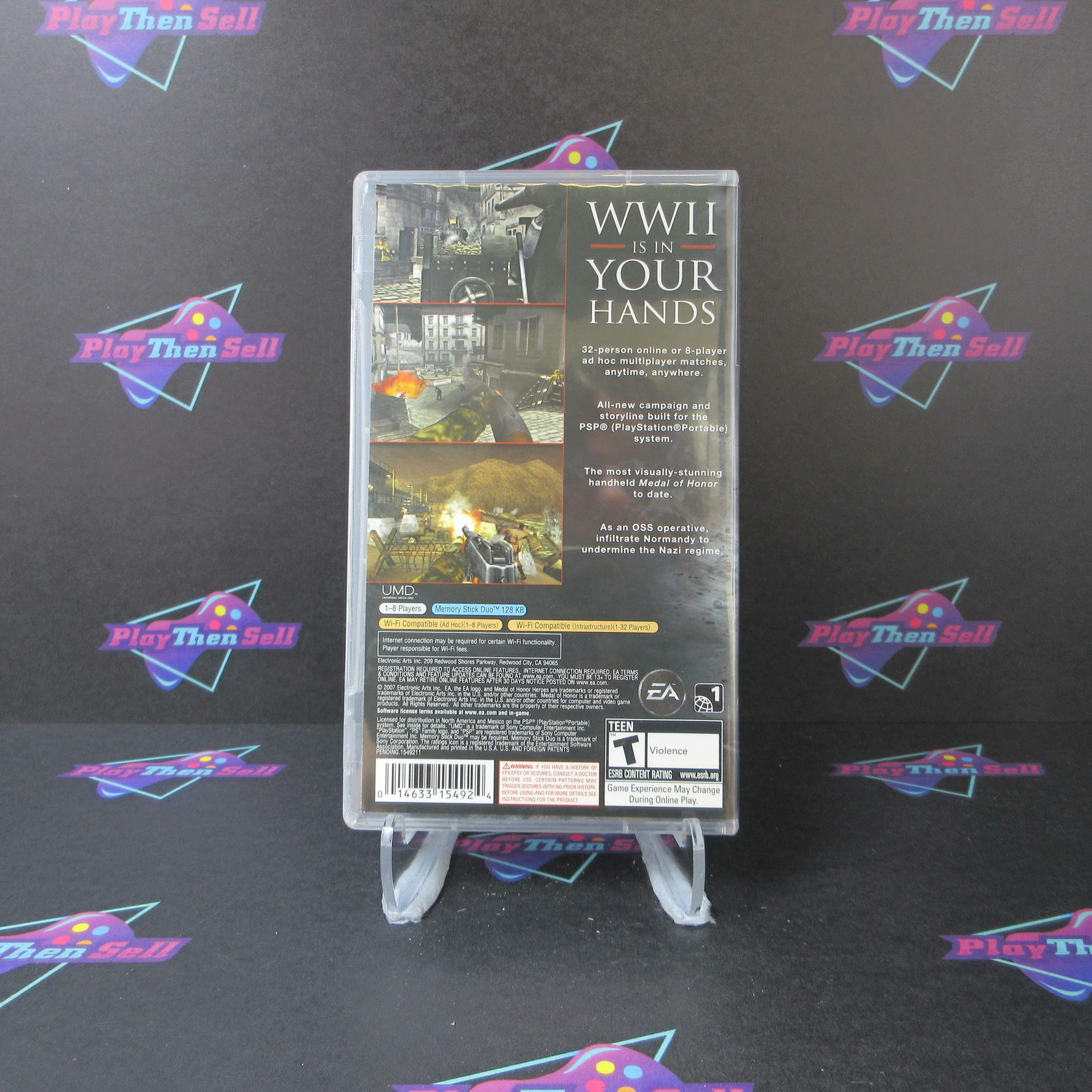 Medal of Honor Heroes 2 Sony PSP - Like New