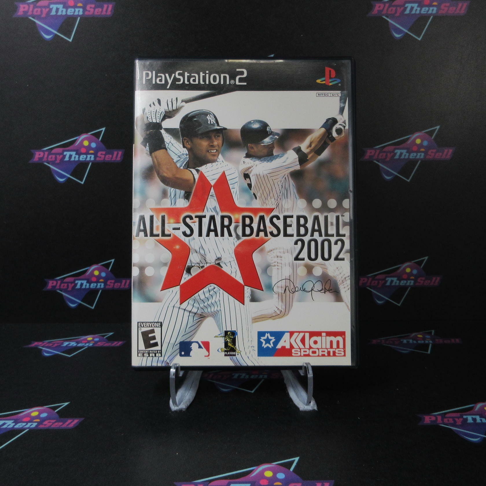 All Star Baseball 2002 + Reg Card PS2 PlayStation 2 AD Complete CIB - Very Good
