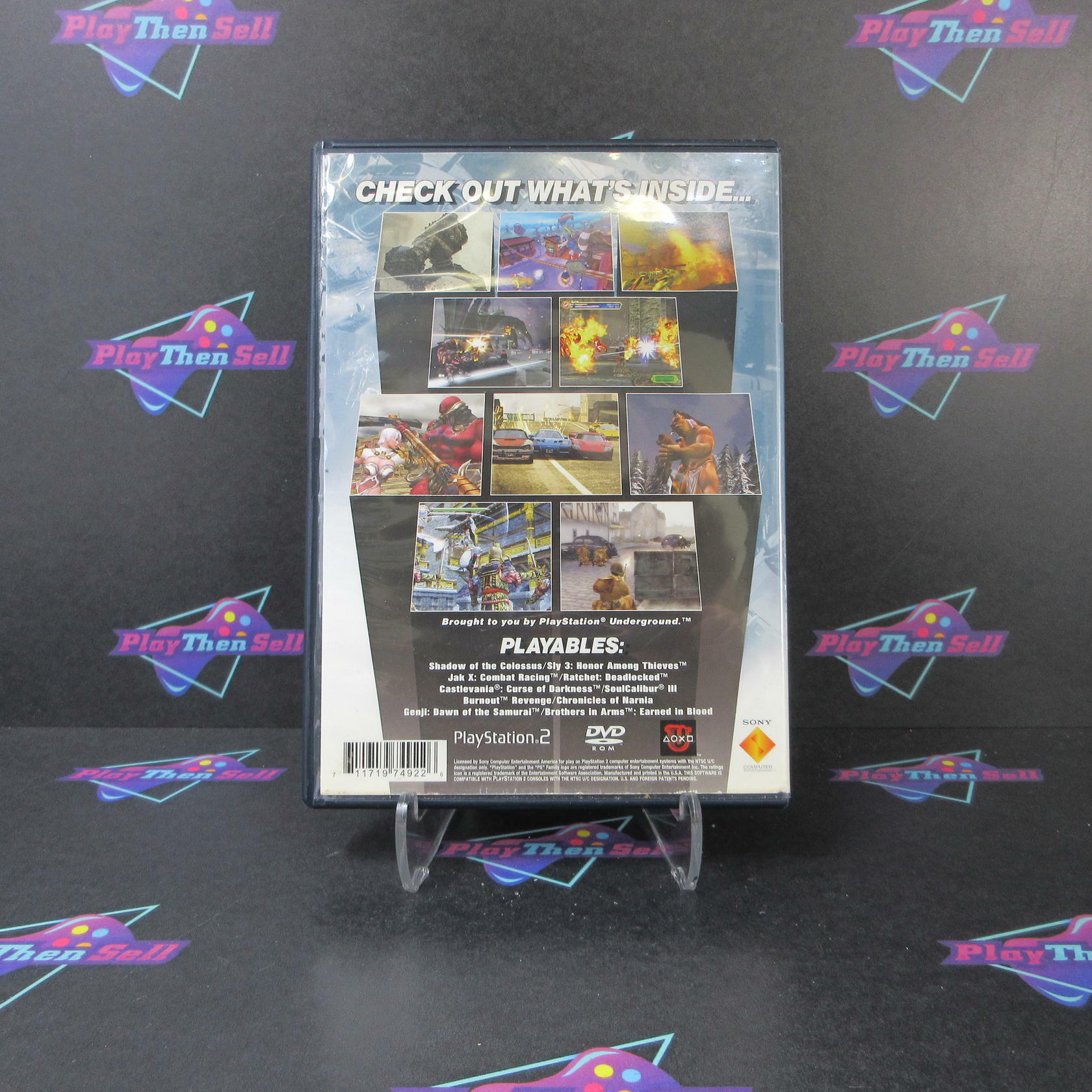 Jampack Demo Disk Volume 13 PS2 PlayStation 2 AD/NM - Very Good