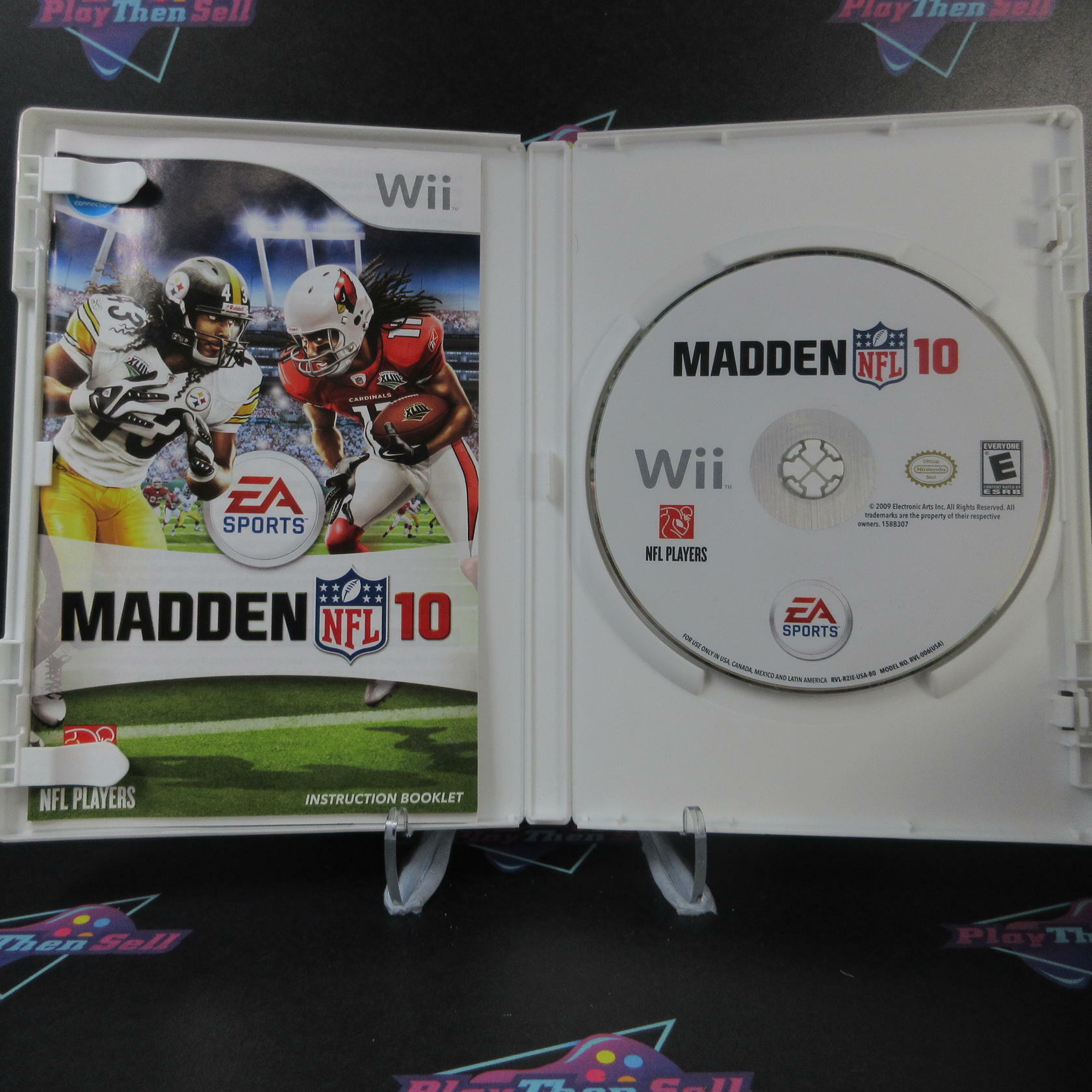 Madden NFL 10 Nintendo Wii AD/DD Complete CIB - Very Good