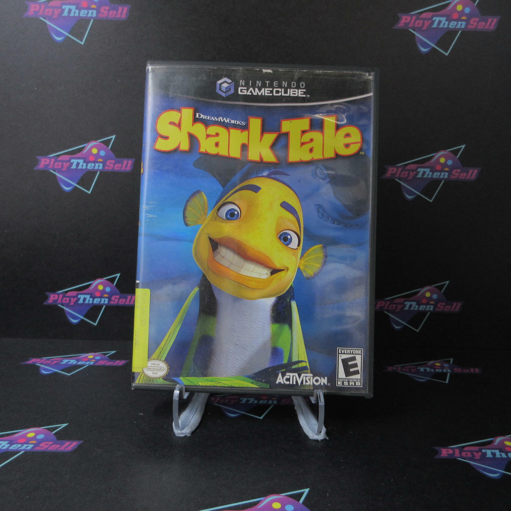 Shark Tale Nintendo Gamecube AD Complete CIB - Very Good