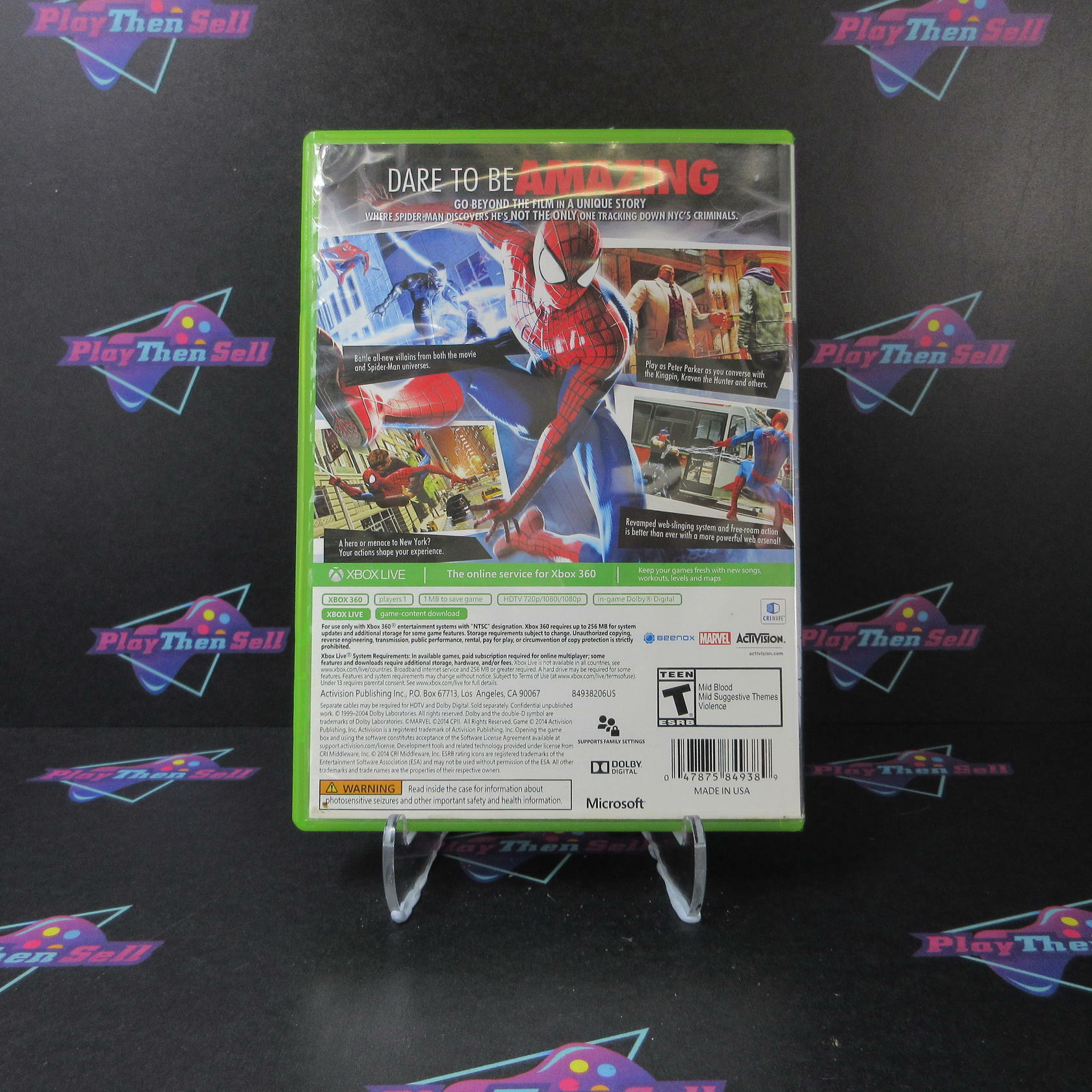 The Amazing Spider-Man 2 Xbox 360 AD/NM - Very Good