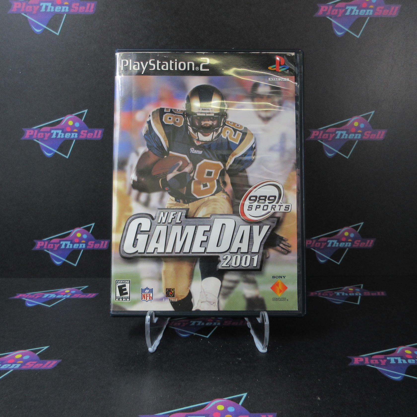 NFL Gameday 2001 PS2 PlayStation 2 AD/MD Complete CIB - Very Good