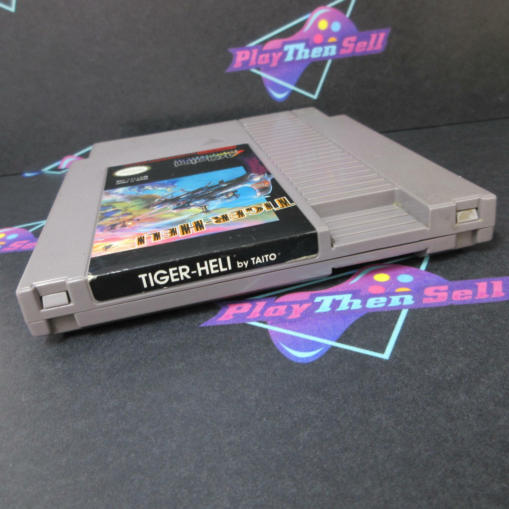 Tiger Heli - Nintendo NES Cartridge Only Authentic / Tested - Very Good