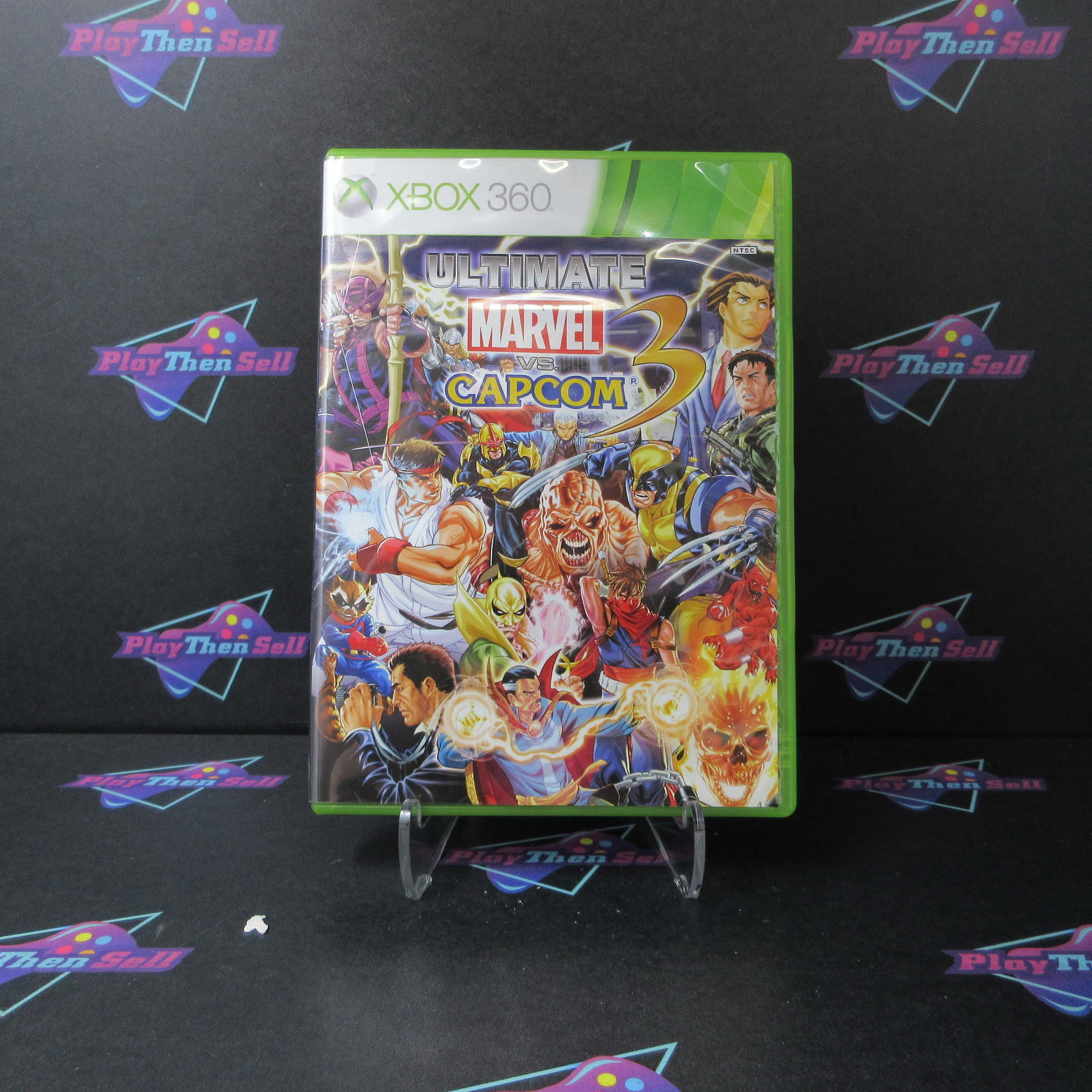 Ultimate Marvel Vs. Capcom 3 Xbox 360 AD Complete CIB - Very Good