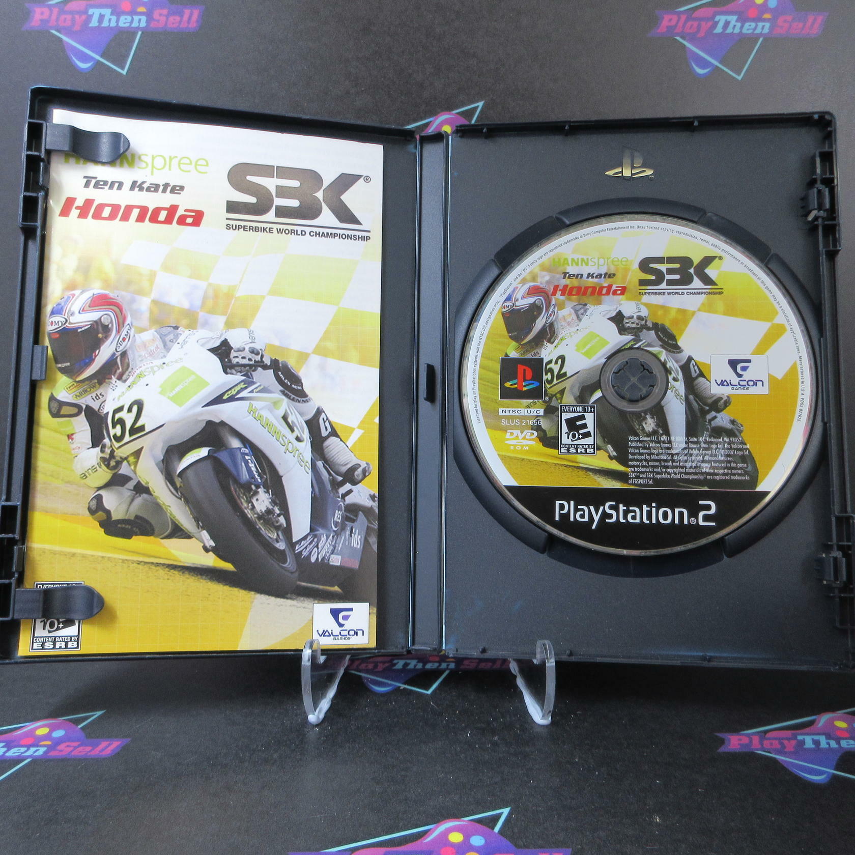 Honda SBK Superbike World Championship PS2 PlayStation 2 AD Complete CIB - Very Good