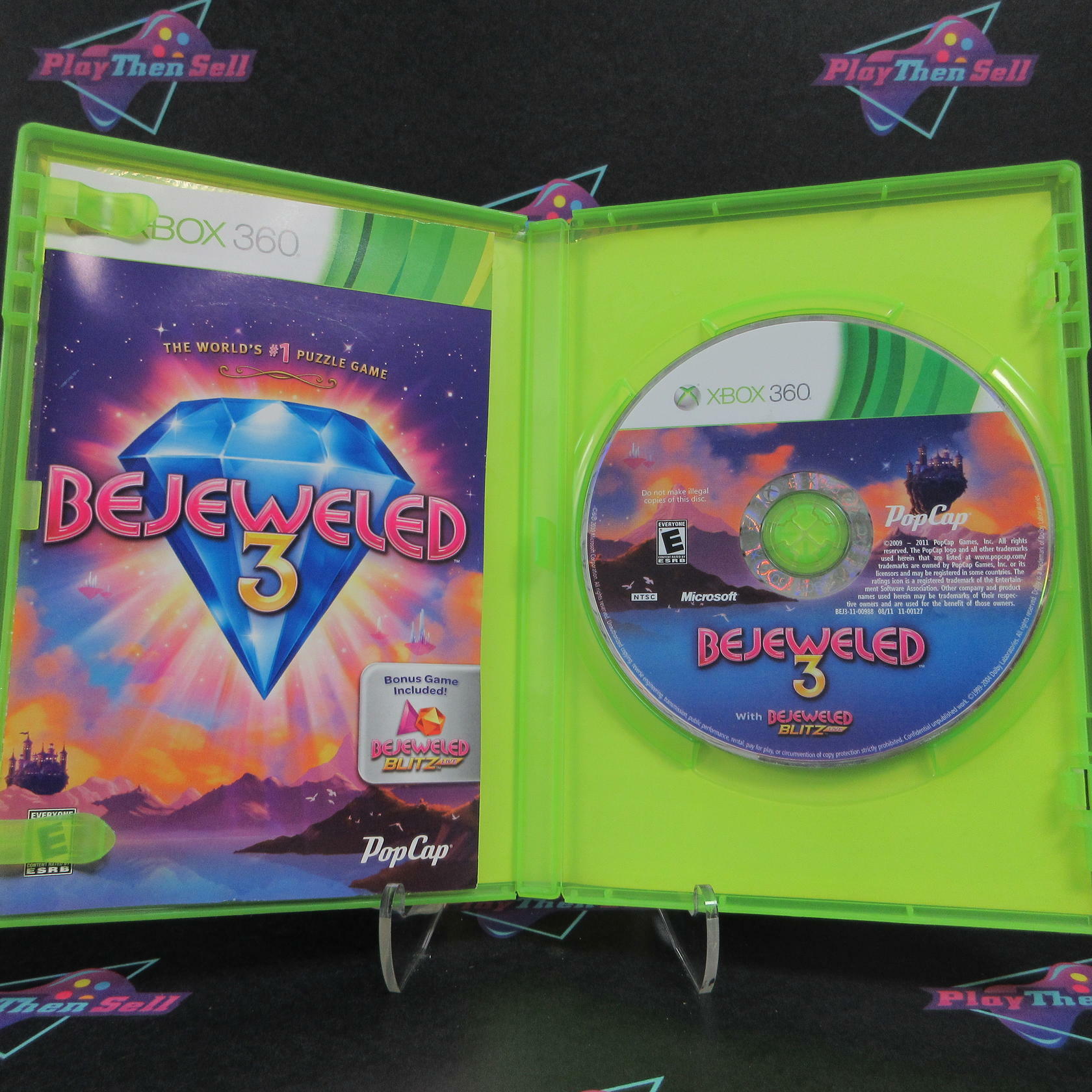 Bejeweled 3 Xbox 360 - Like New