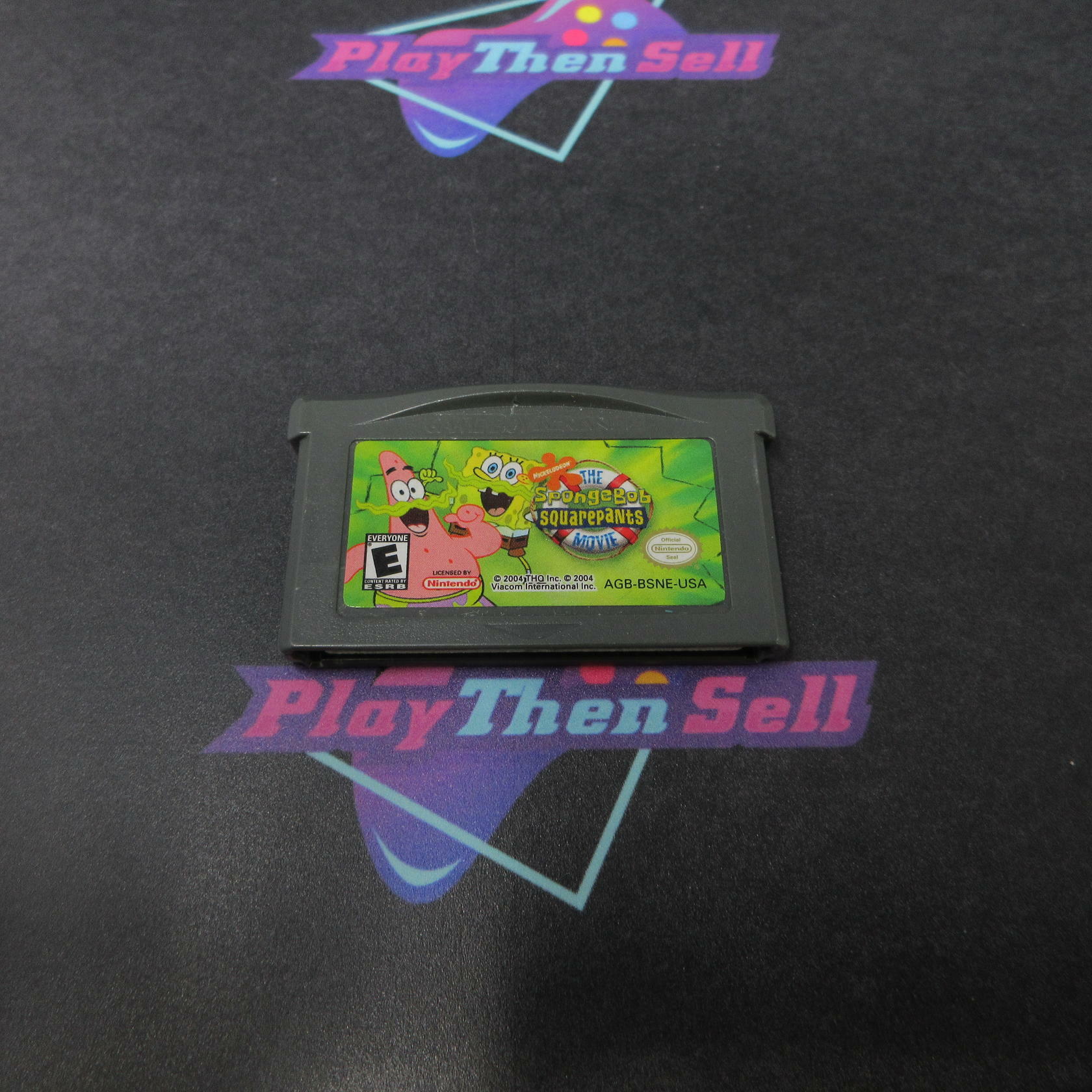The Spongebob Squarepants Movie Nintendo Gameboy Advance Cart Only - Very Good
