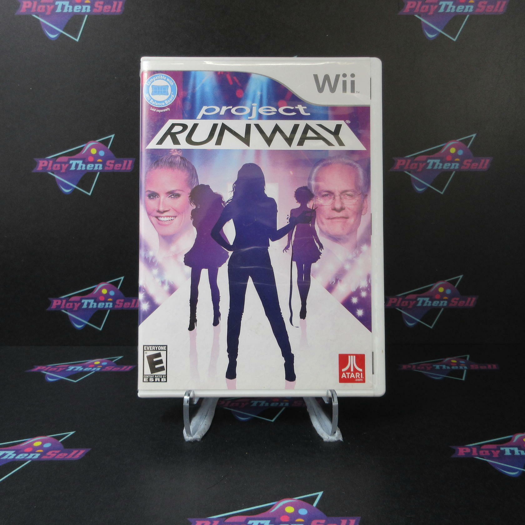 Project Runway Nintendo Wii AD Complete CIB - Very Good