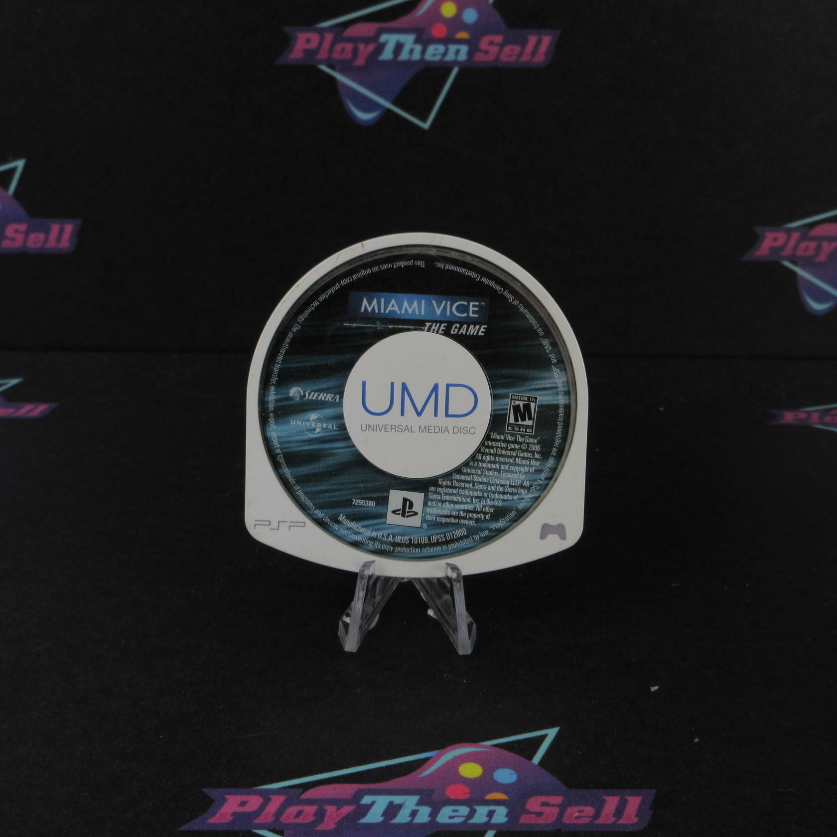 Miami Vice - Sony PSP Disc Only Authentic / Tested - Very Good