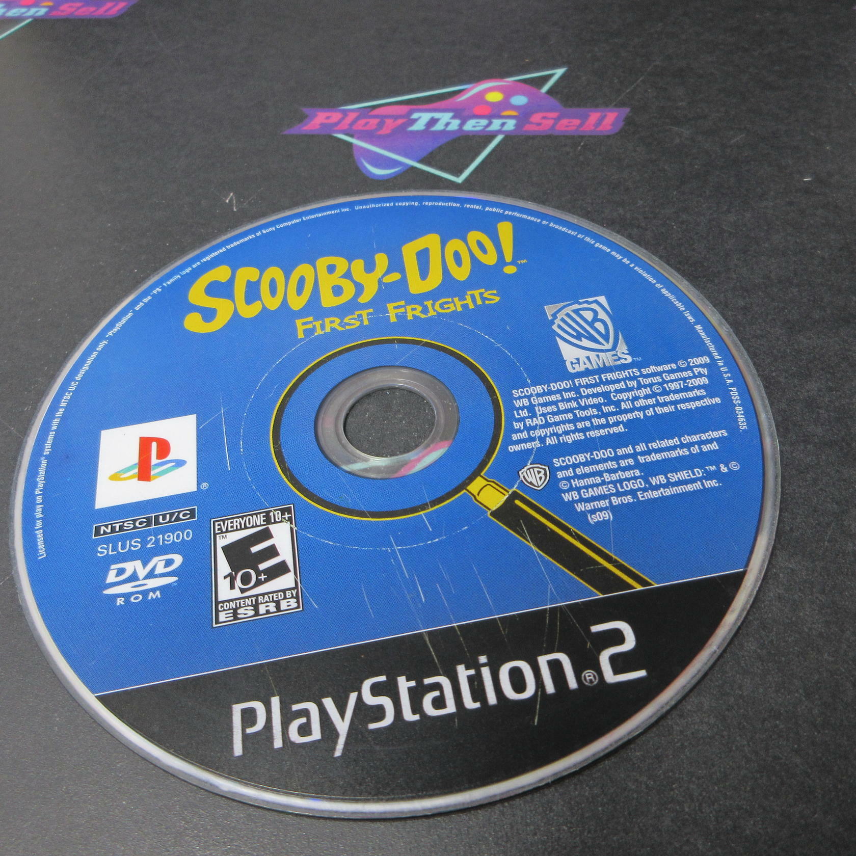 Scooby Doo! First Frights PS2 PlayStation 2 DD Complete CIB - Very Good