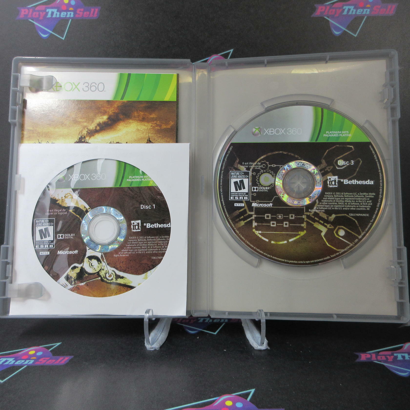 Rage PH Xbox 360 AD Complete CIB - Very Good