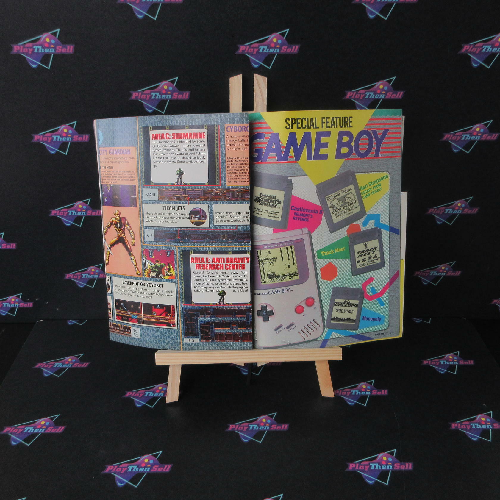 Nintendo Power Magazine volume #29 + Poster - See Pics - Good