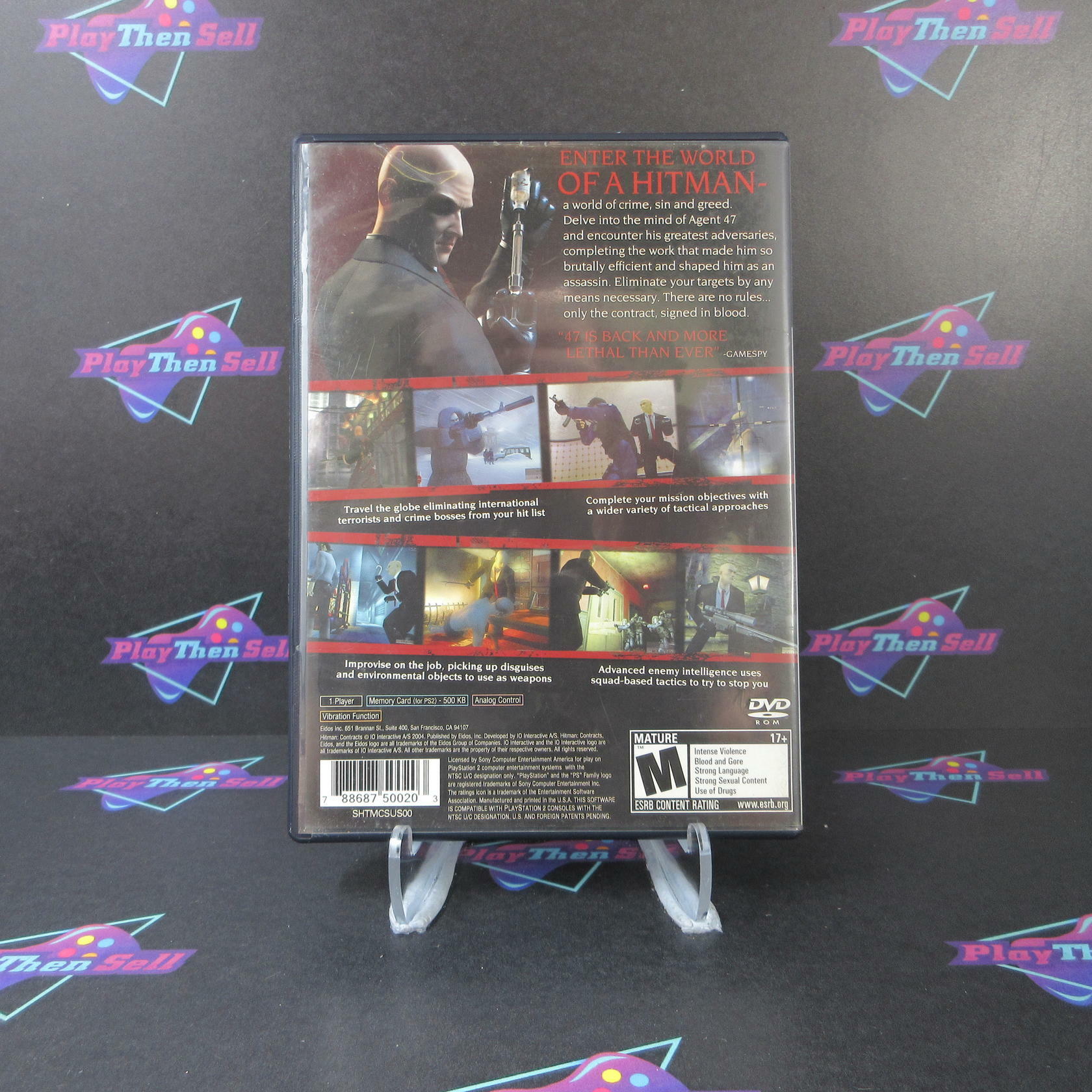 Hitman Contracts PS2 PlayStation 2 - Very Good