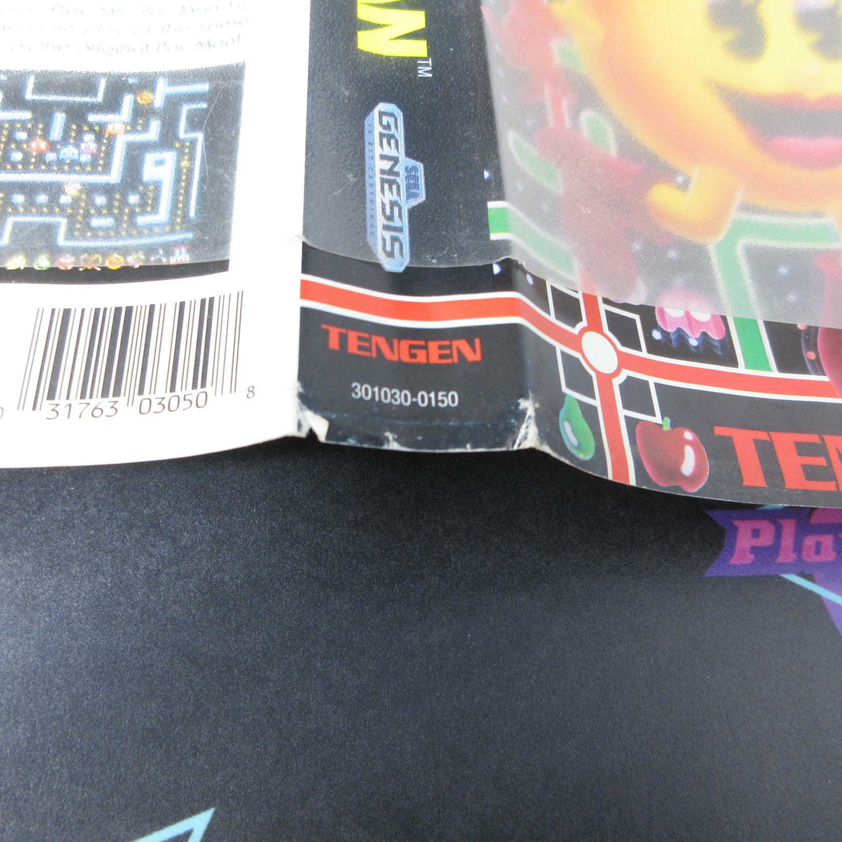 Ms. Pac-man Sega Genesis Boxed AD/NM - Very Good