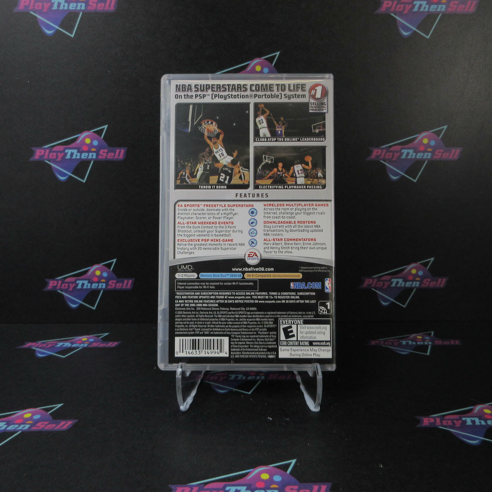 NBA Live 06 Sony PSP Clear UMD - Like New