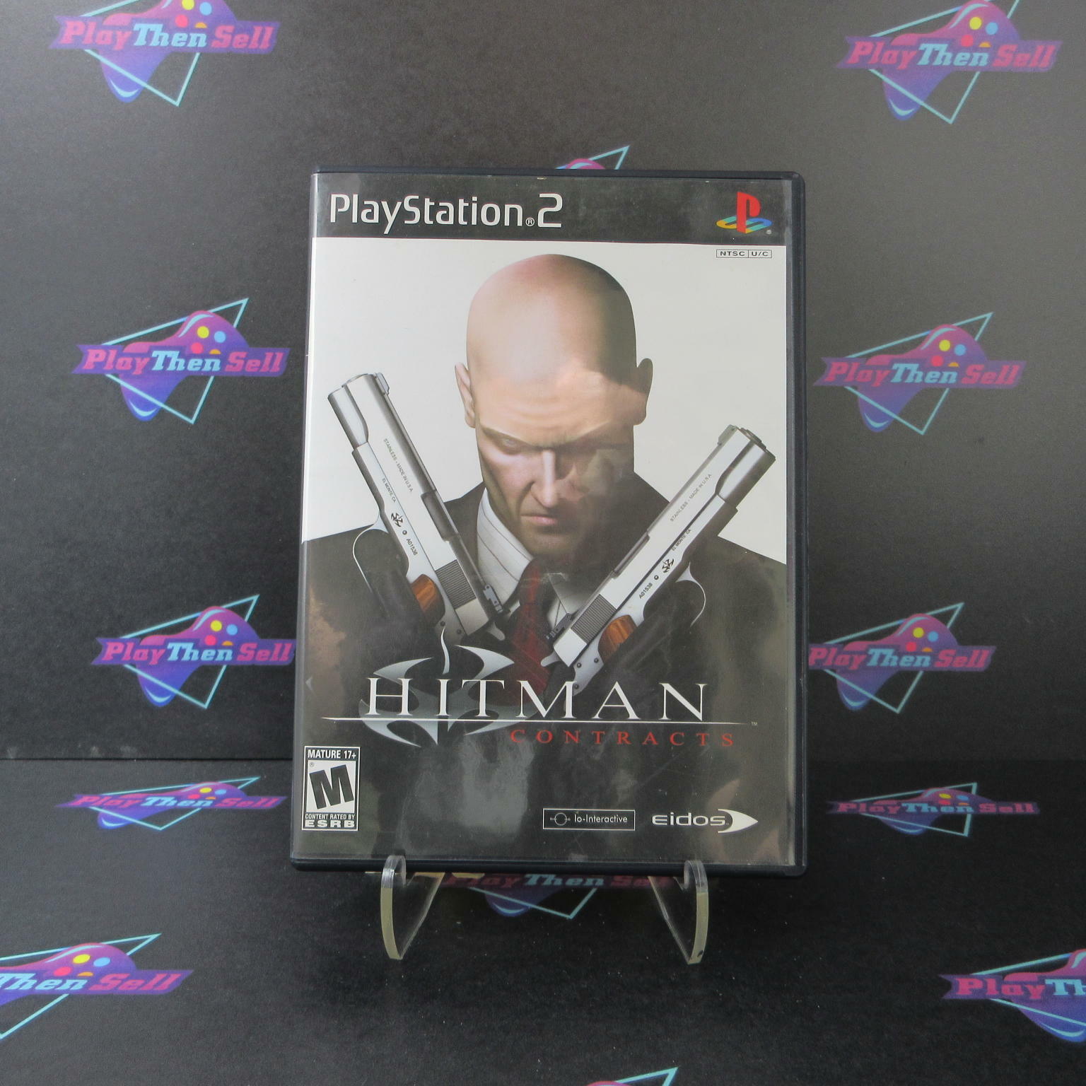 Hitman Contracts PS2 PlayStation 2 AD Complete CIB - Very Good