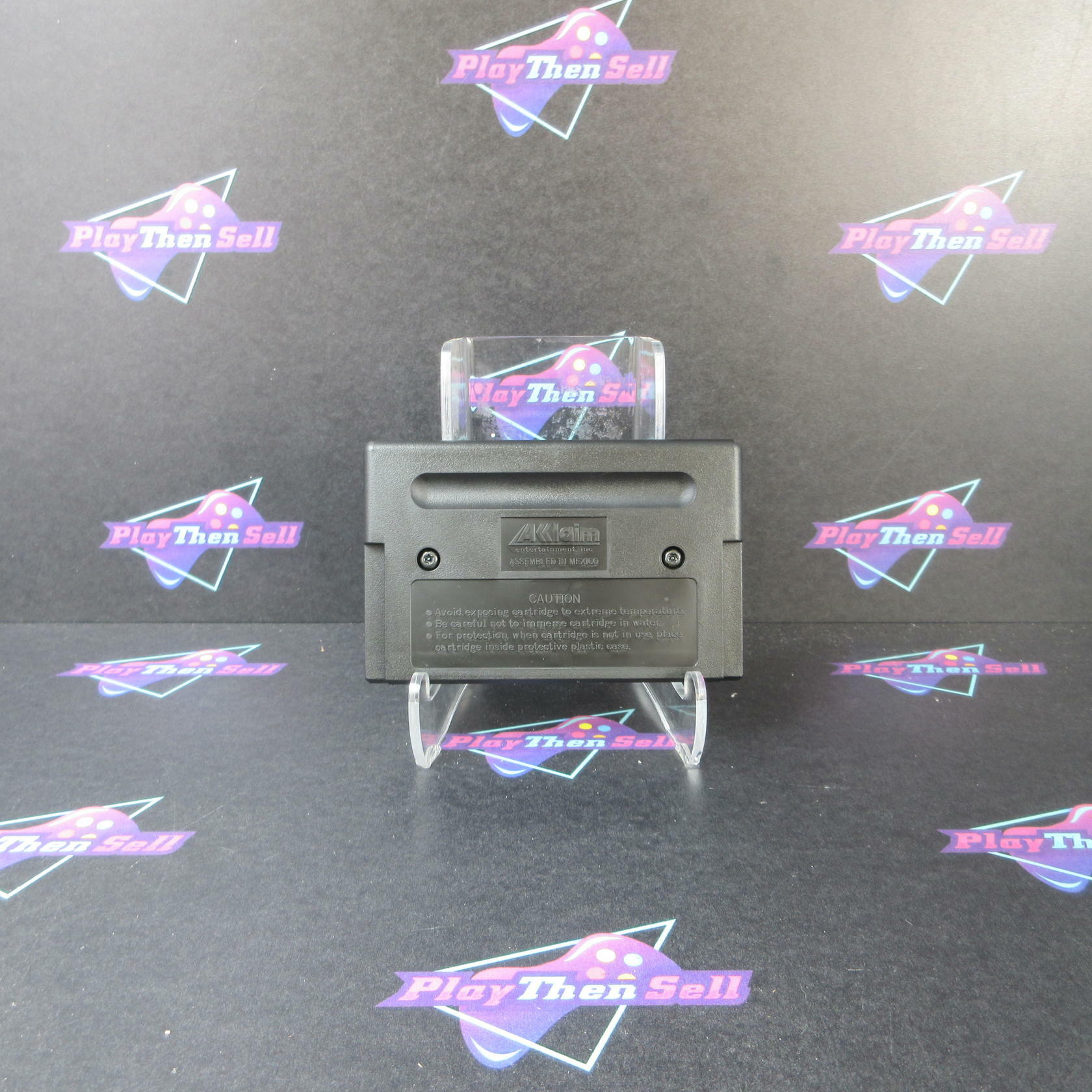 T2 The Arcade Game + Poster Sega Genesis Boxed Complete CIB - Very Good