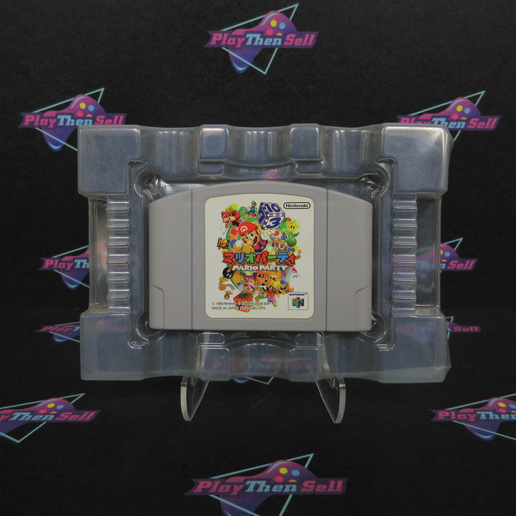 Mario Party N64 Nintendo 64 AD/MD + Box CIB - Very Good