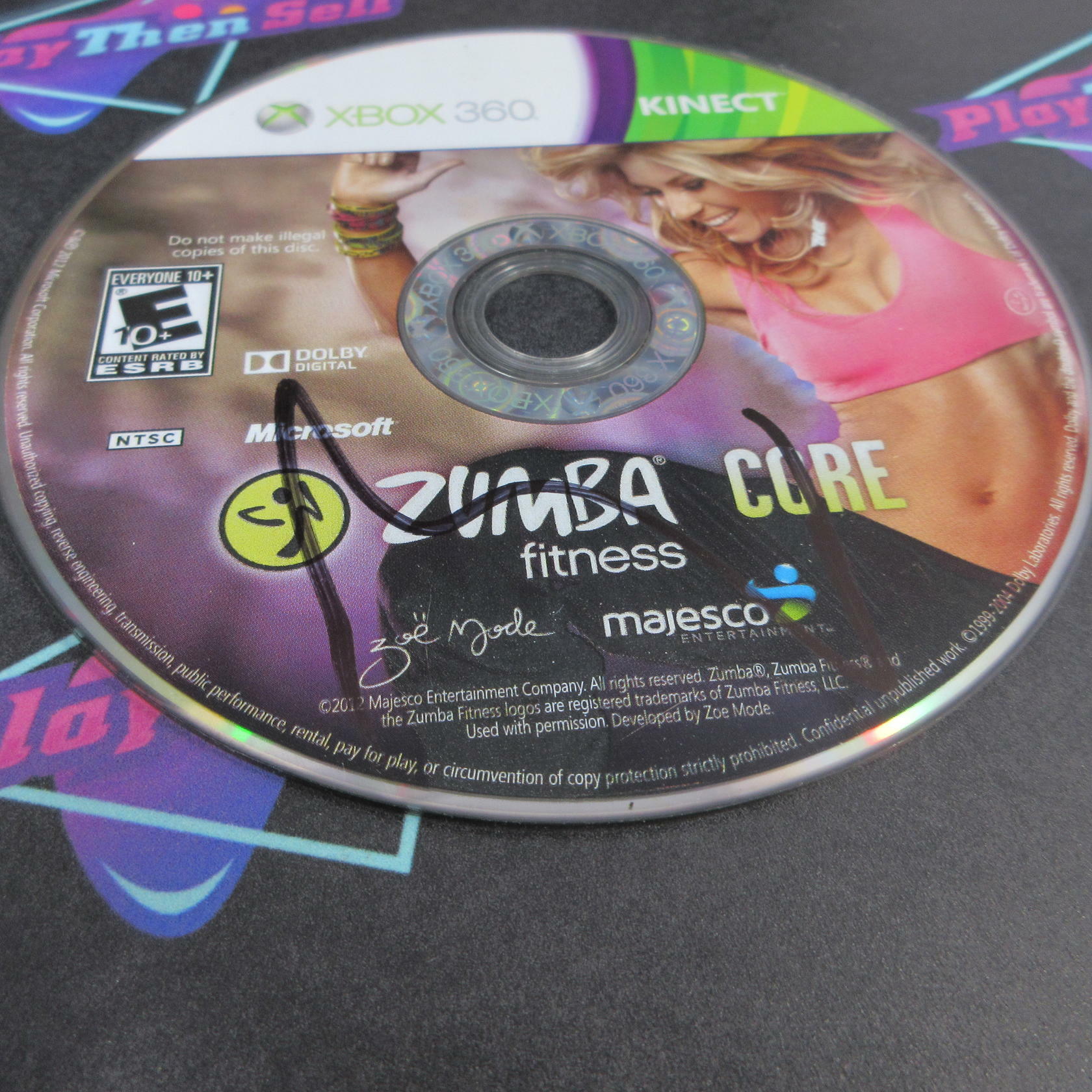 Zumba Fitness Core Xbox 360 DD Complete CIB - Very Good