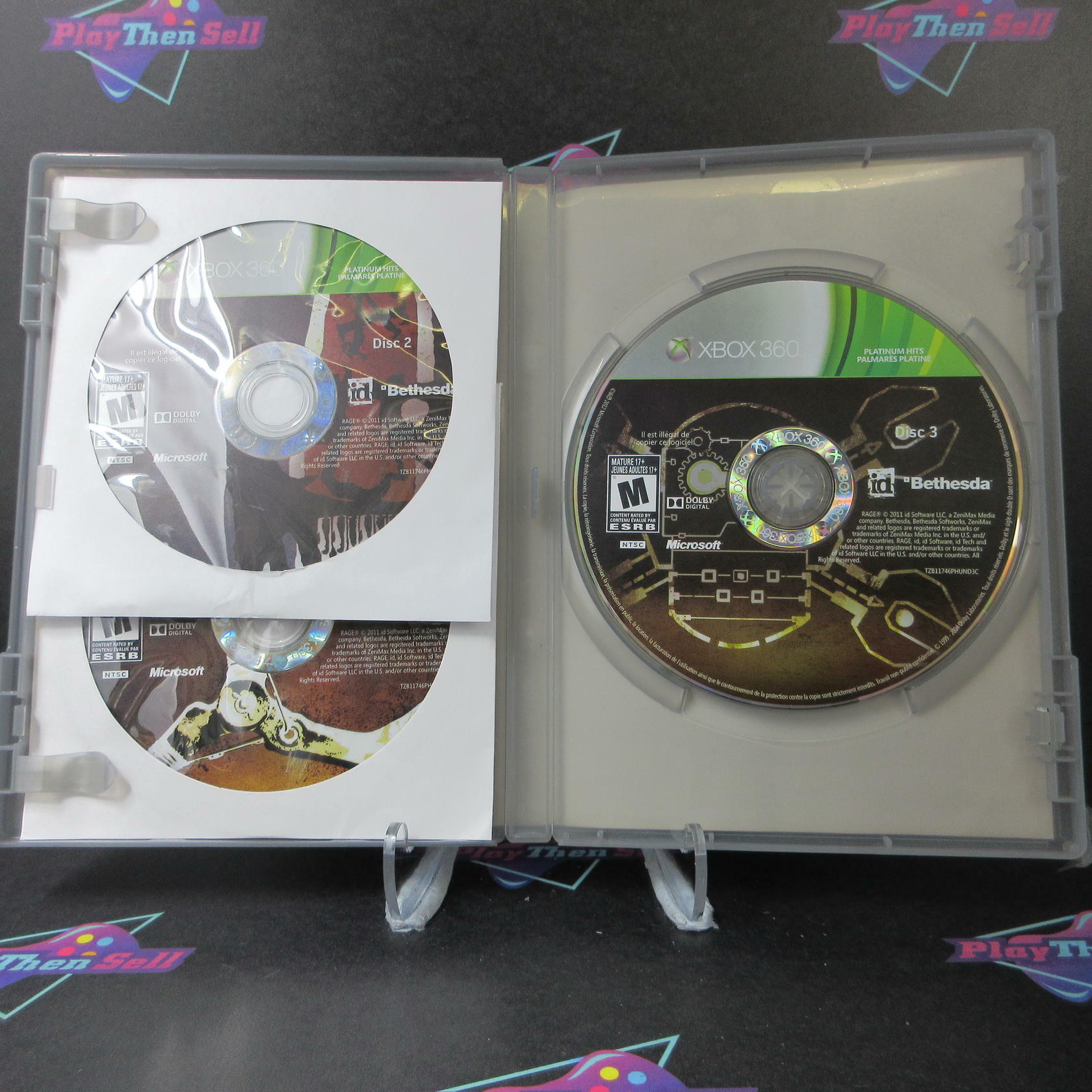 Rage PH Xbox 360 AD Complete CIB - Very Good