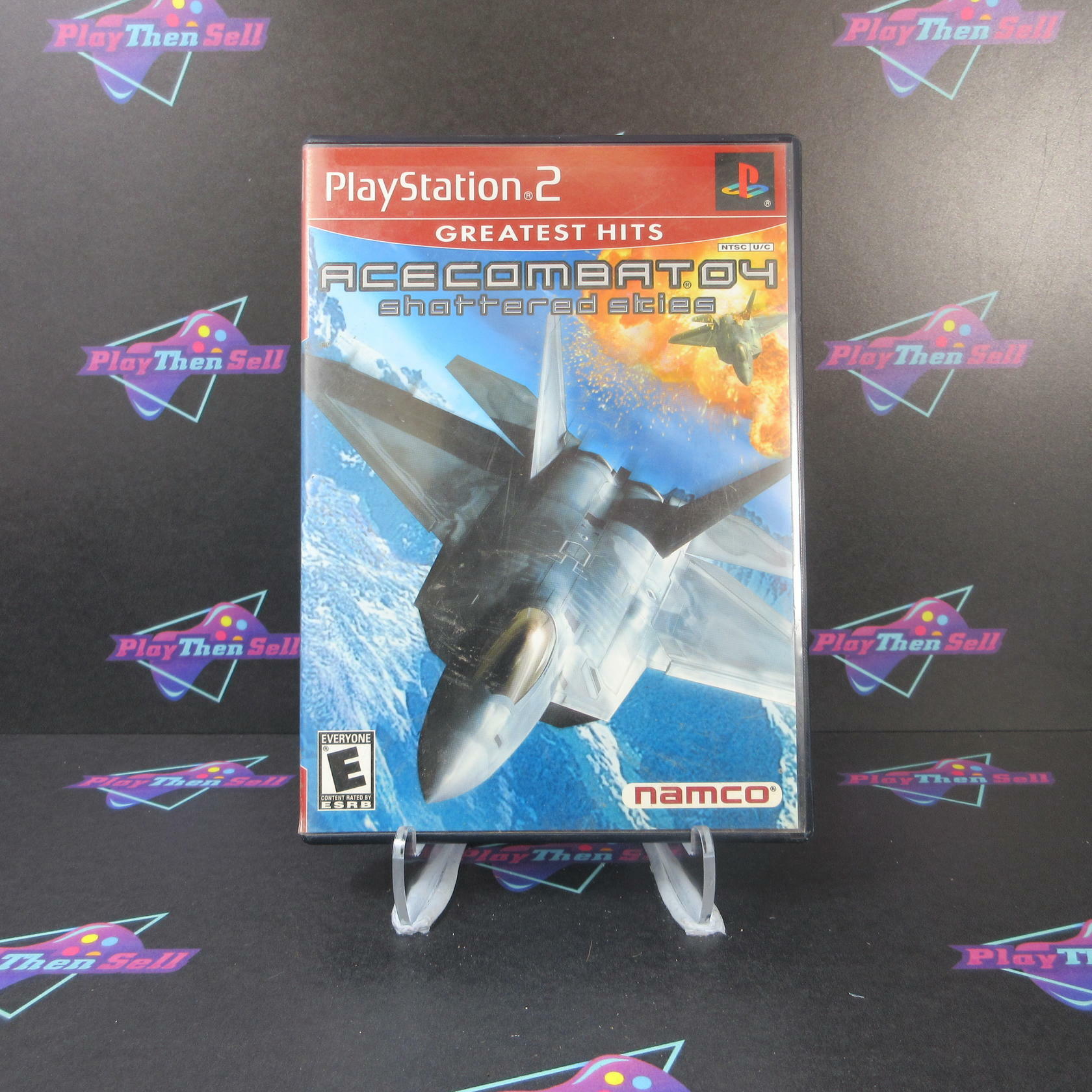 Ace Combat 4 Shattered Skies GH + Reg Card PS2 PlayStation 2 AD CIB - Very Good