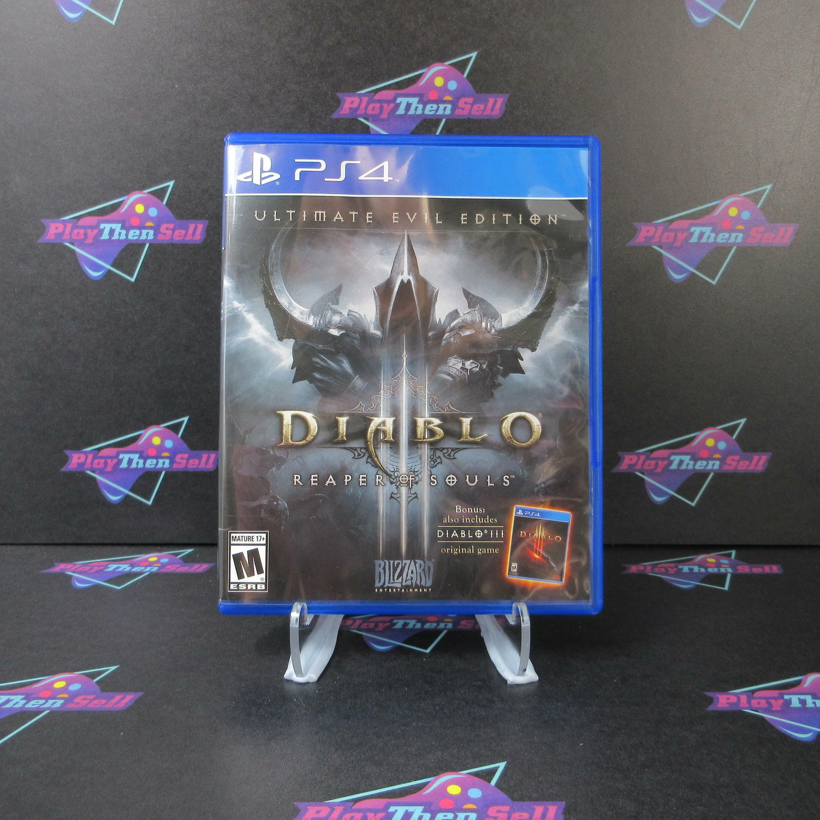 Diablo III: Ultimate Evil Edition PS4 PlayStation 4 DD Complete CIB - Very Good
